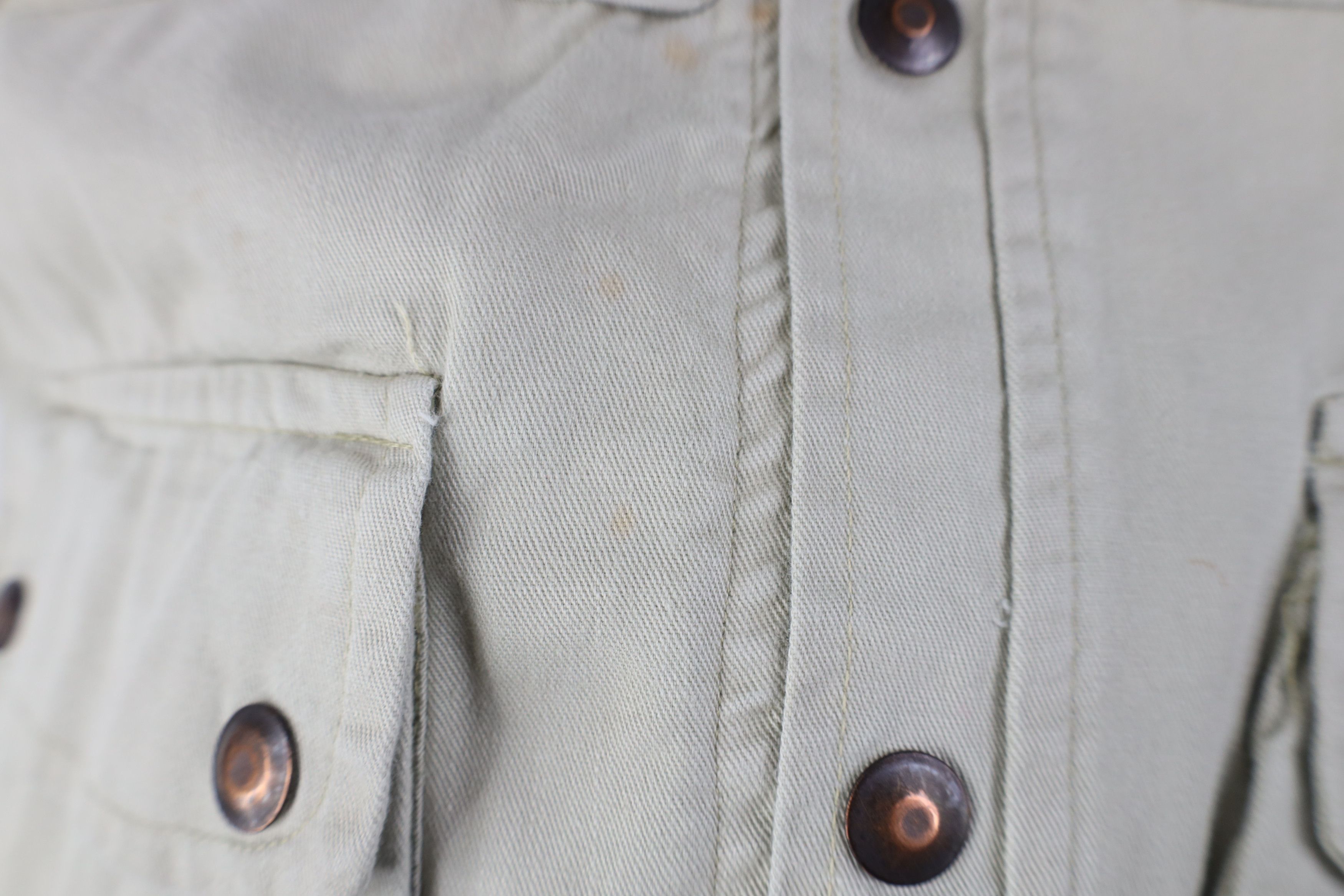 Vintage Vtg 70s 80s Streetwear Side Buckle Canvas Vest Jacket Size L / US 10 / IT 46 - 5 Thumbnail