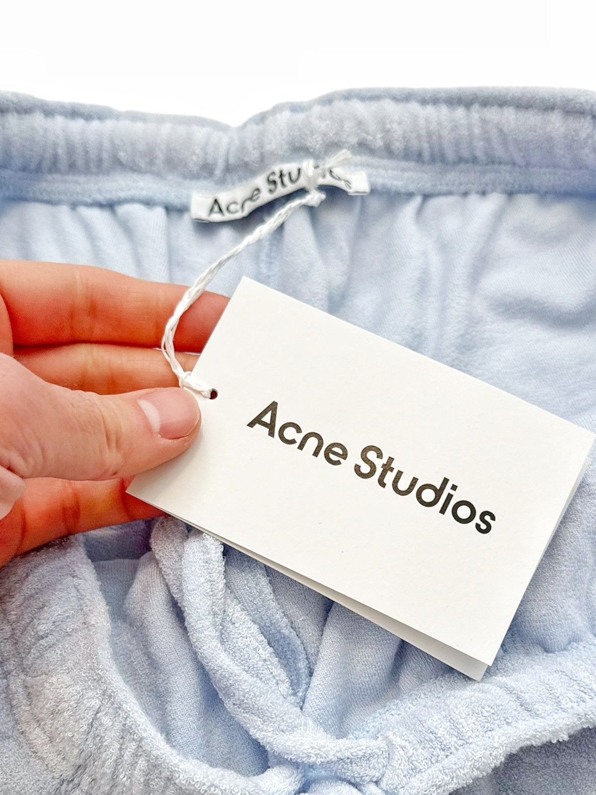 Acne Studios Floragatan 13 Velour Shorts Size US 30 / EU 46 - 6 Thumbnail