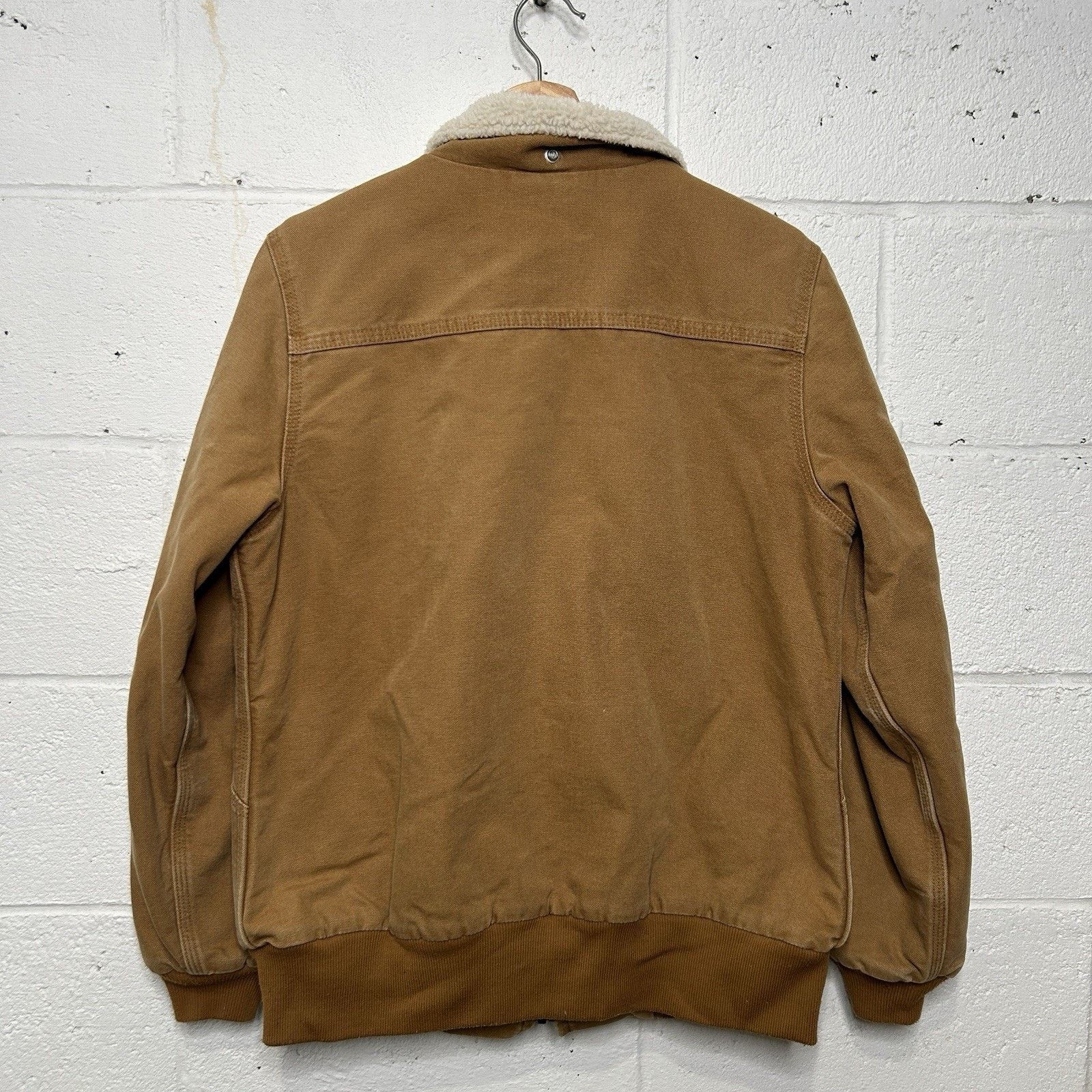 Carhartt Carhartt Sherpa-Lined Wildwood Jacket “Brown” Size L / US 10 / IT 46 - 2 Thumbnail
