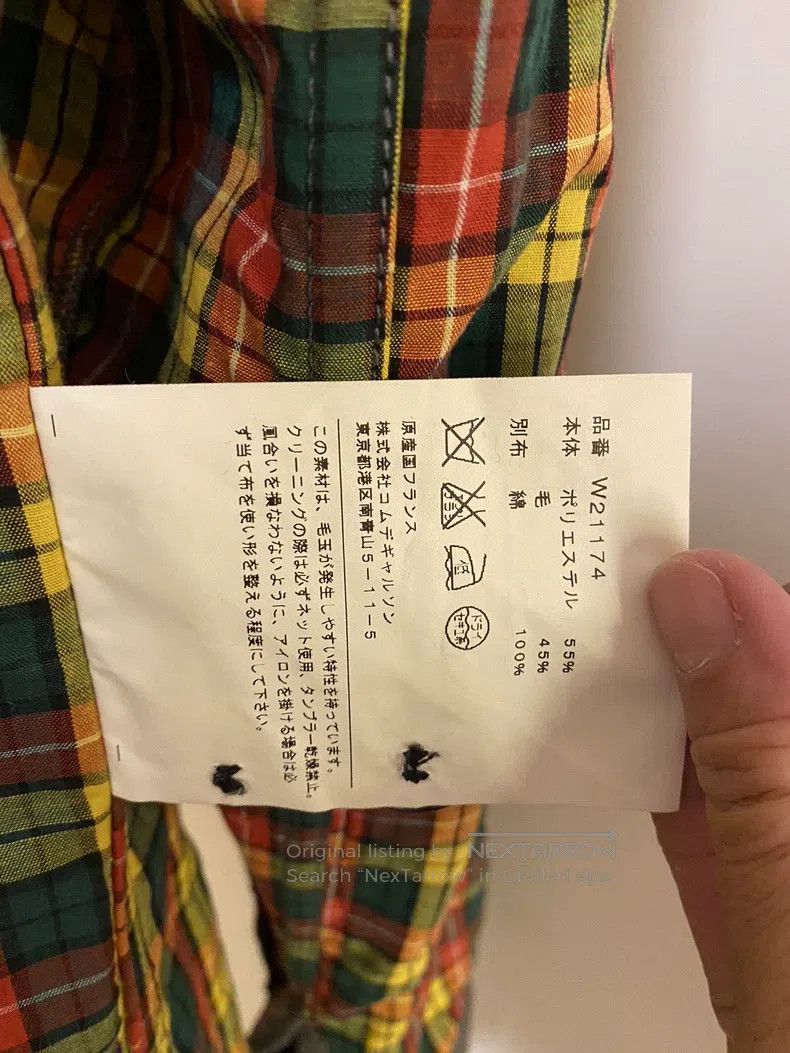 Comme des Garcons Comme Des Garcons Gray Woolen Coat Size S / US 4 / IT 40 - 6 Thumbnail