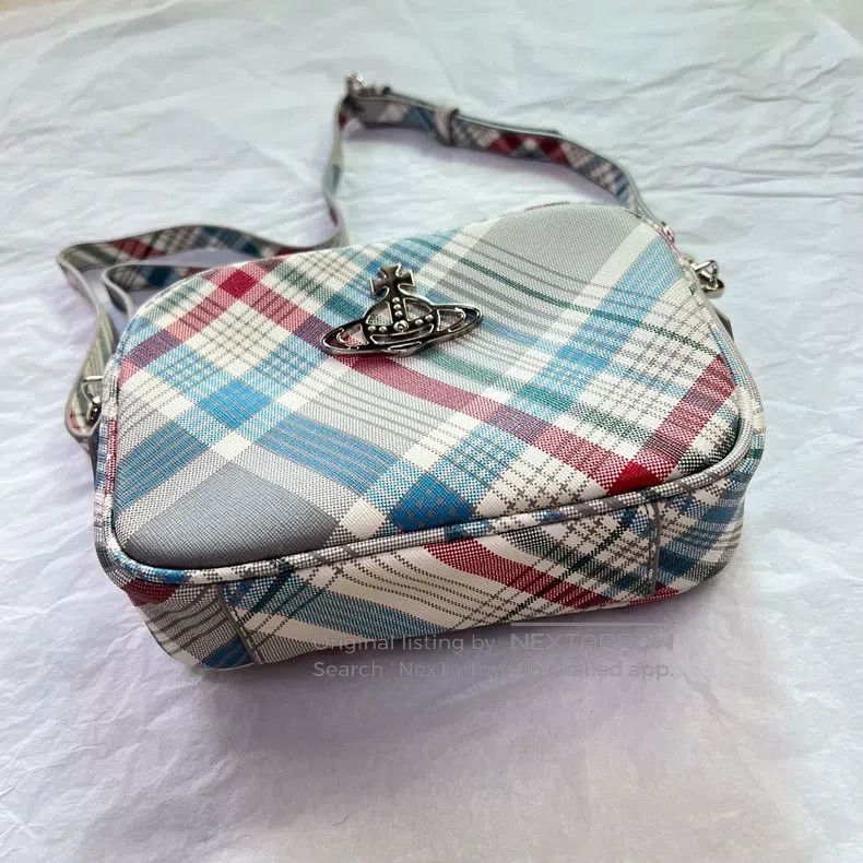 Vivienne Westwood Vivienne Westwood size os Anna plaid camera bag crossbody b Size ONE SIZE - 9 Thumbnail