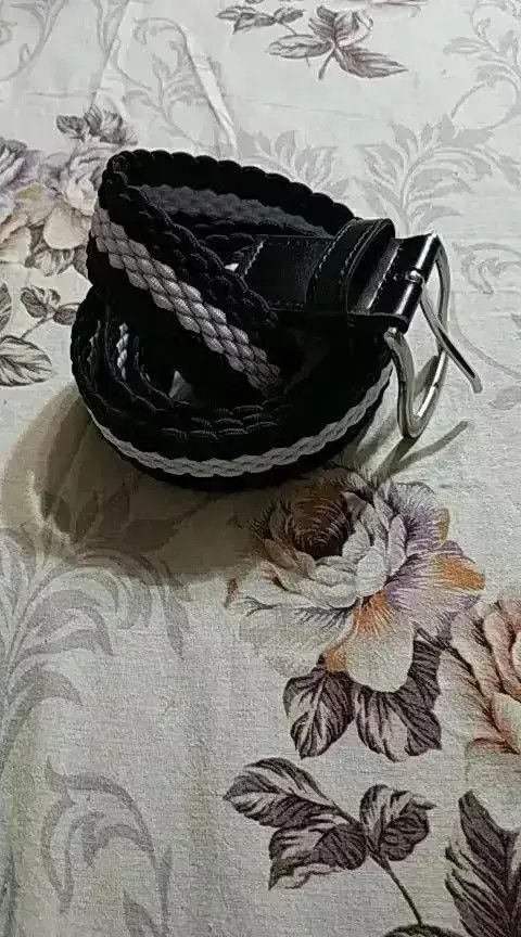 Other Stretch Canvas Leather Belts for Men Size ONE SIZE - 7 Thumbnail