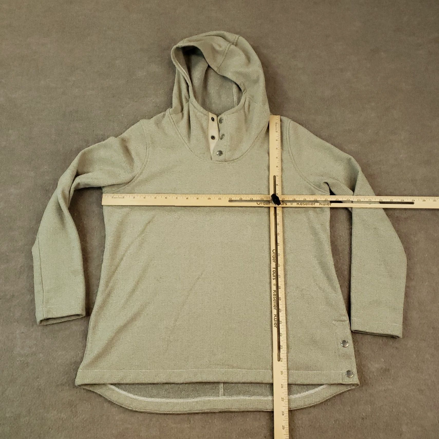 The North Face The North Face Hoodie Womens L Brown Gray Pullover Hooded Sweatshirt Casual Size L / US 10 / IT 46 - 2 Thumbnail