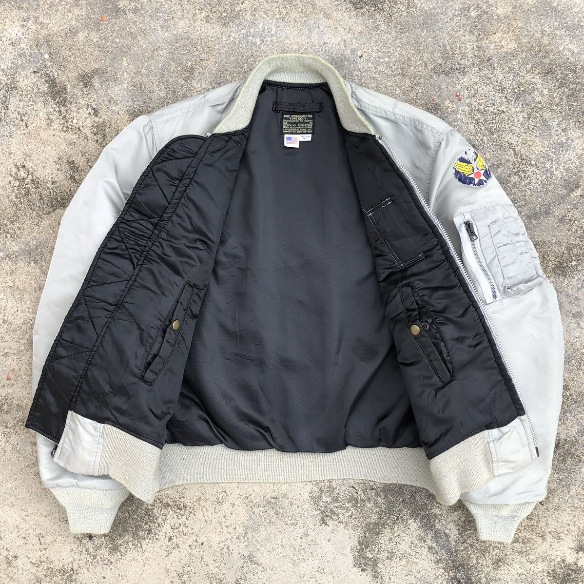 I. Spiewak And Sons Vintage l.Spiewak & Sons Intermediate Ma-1 Bomber Jacket 🇺🇸 Size US M / EU 48-50 / 2 - 2 Thumbnail