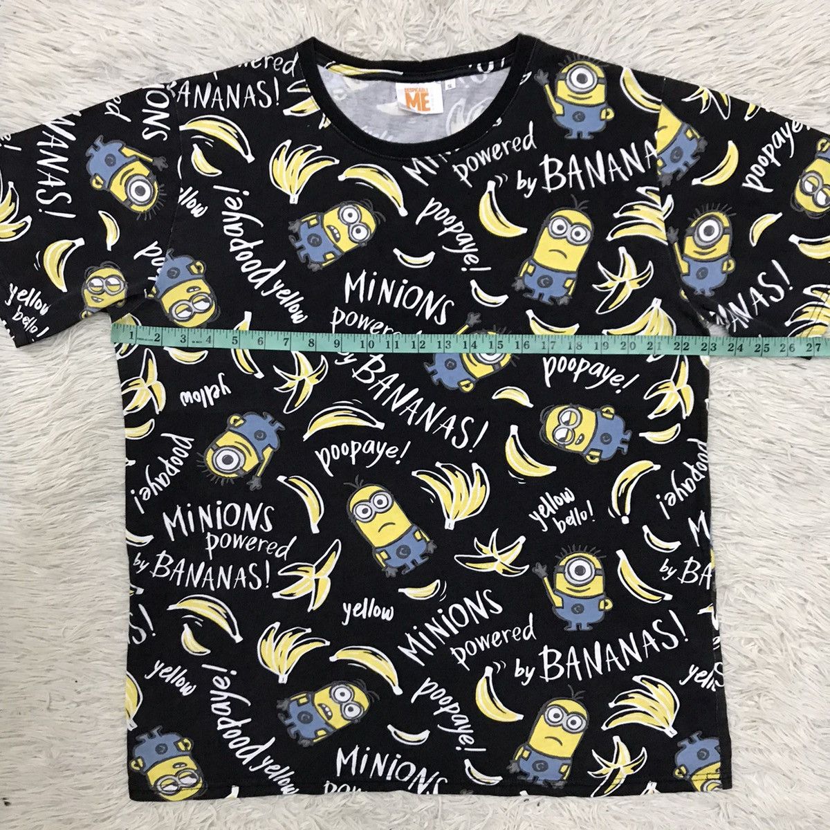 Cartoon Network DESPICABLE ME MINION MADE OVERPRINT TSHIRT Size US XL / EU 56 / 4 - 11 Thumbnail