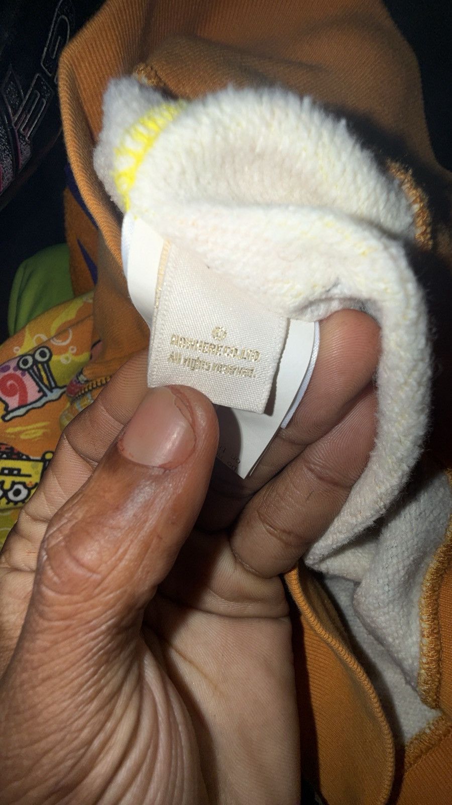 Bape Bape x SpongeBob Zip Up Hoodie RARE Size US M / EU 48-50 / 2 - 13 Thumbnail