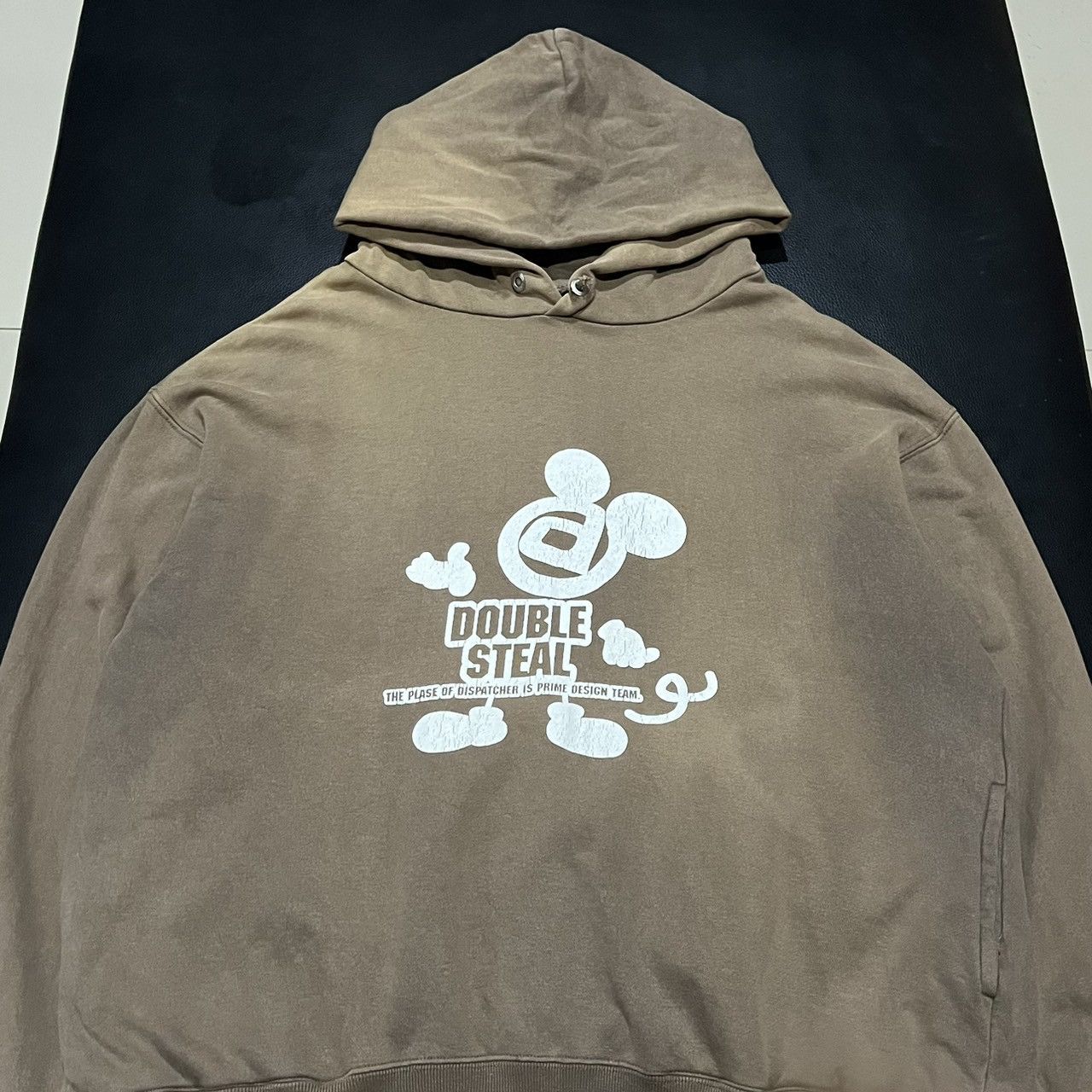 Japanese Brand DOUBLE STEAL Mickey Mouse Faded Hoodie Size US M / EU 48-50 / 2 - 10 Thumbnail