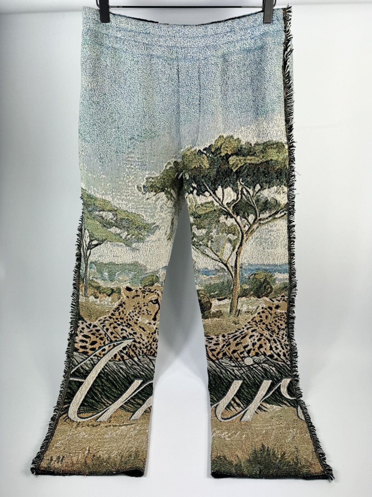 Amiri CHEETAH TAPESTRY LOUNGE PANTS Size US 34 / EU 50 - 1 Thumbnail