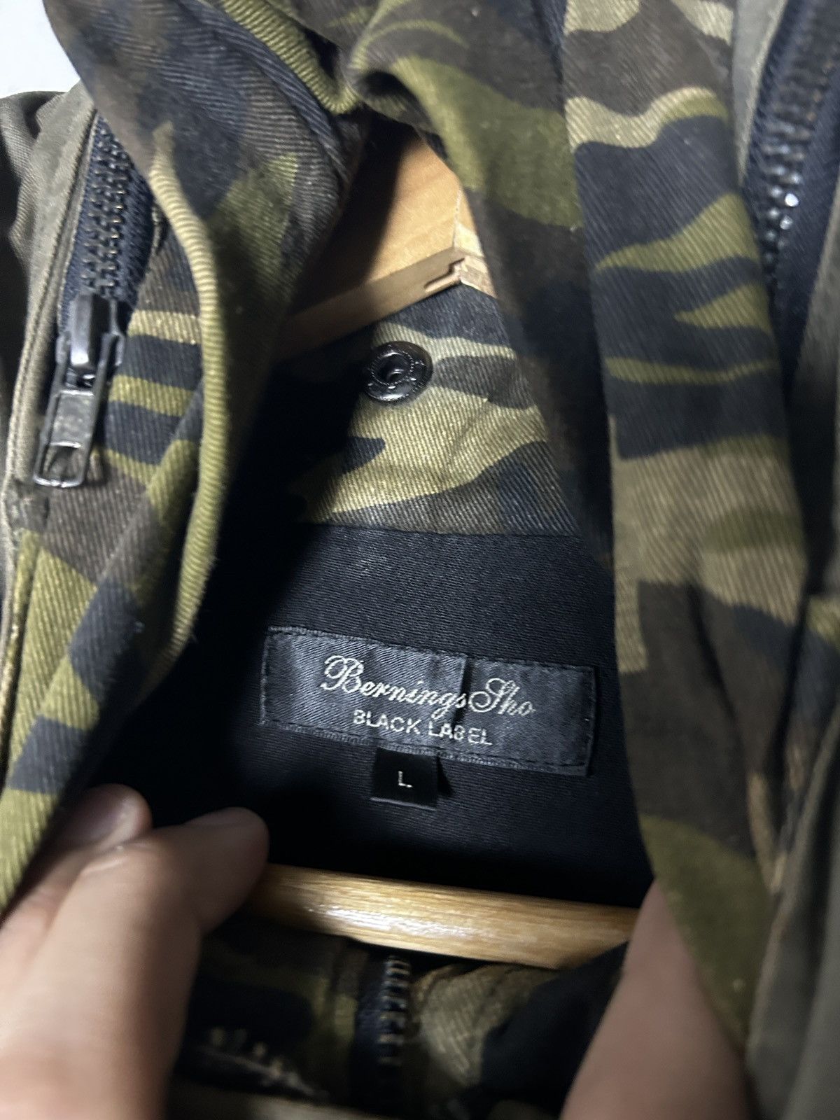 Le Grande Bleu (L.G.B.) Berning Sho Japan Bono jacket Camo LGB style Size US M / EU 48-50 / 2 - 9 Thumbnail