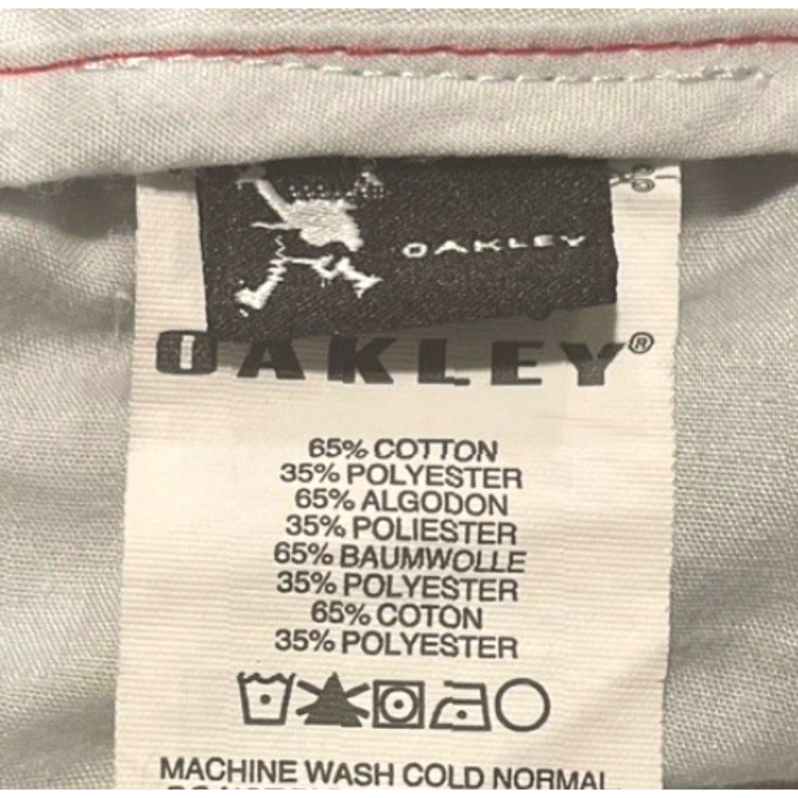 Oakley Oakley Pants Men 36x30.5 Blue Golf Straight Leg Outdoor Casual Workwear Size US 36 / EU 52 - 7 Thumbnail