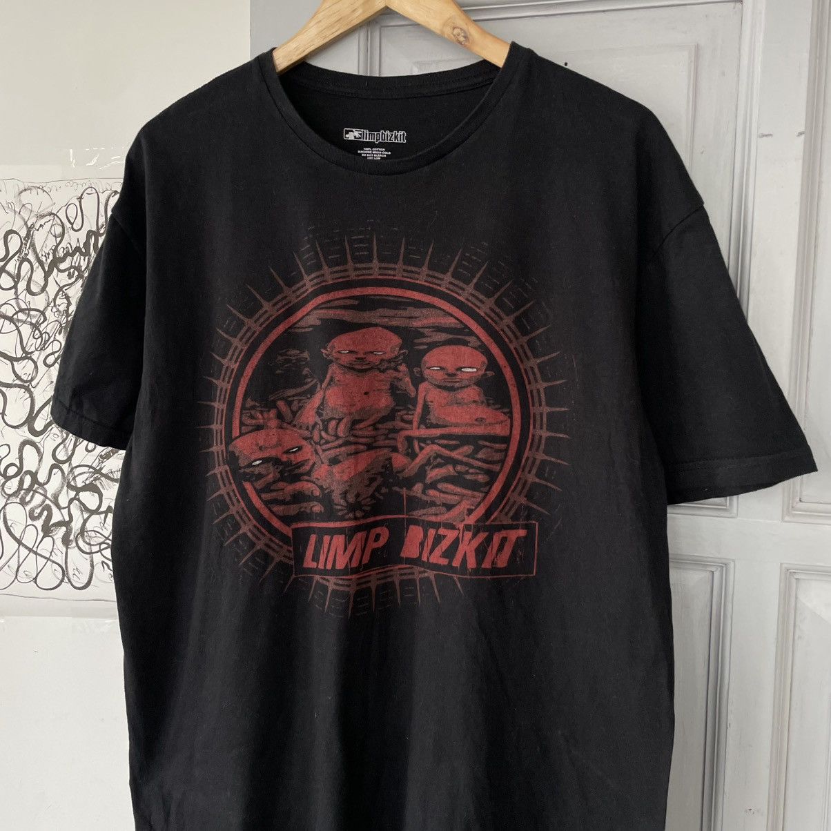 Band Tees × Vintage Vintage Limp Bizkit Nu Metal Rock T-shirt 00’s Y2K Size US L / EU 52-54 / 3 - 3 Thumbnail