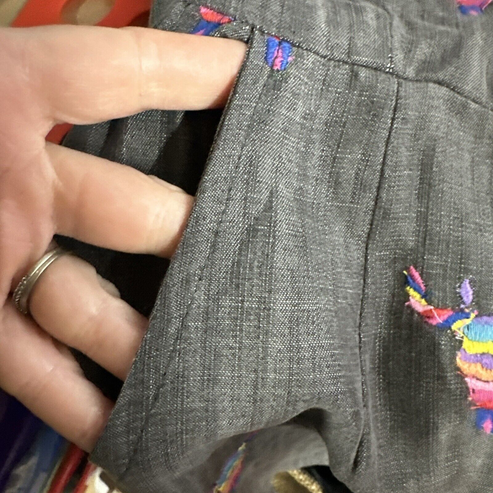 Other Judith March Boho Tencel S Embroidered Festival Cowgirlcore Size 28" / US 6 / IT 42 - 11 Thumbnail