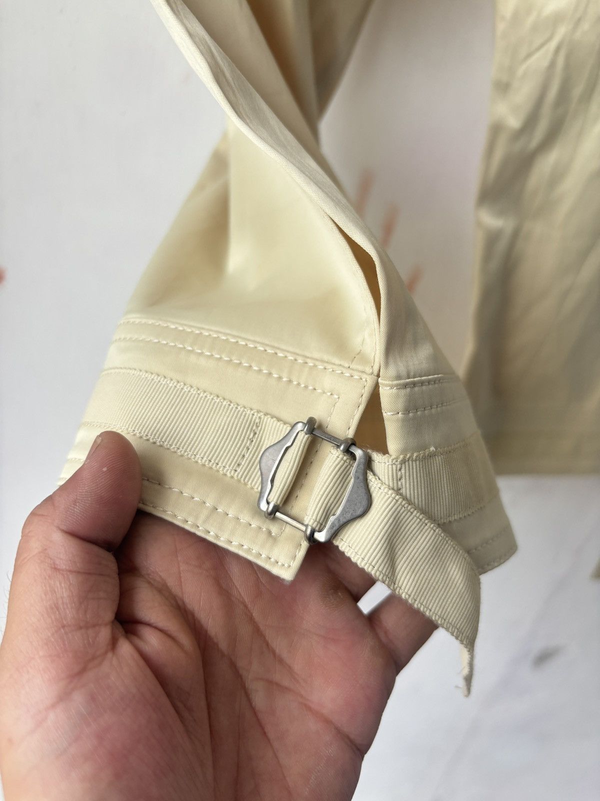 Archival Courrèges Paris Technical Beige Trousers