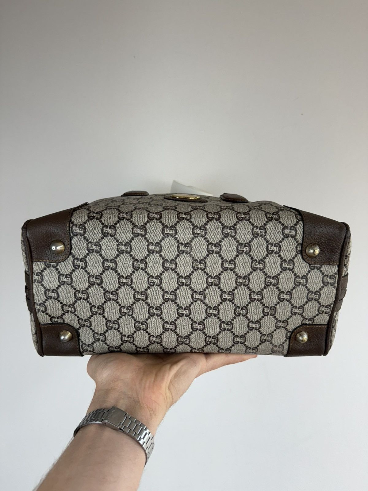 Gucci Handle bag Gucci GG monogram original casual luxury item Size ONE SIZE - 5 Thumbnail