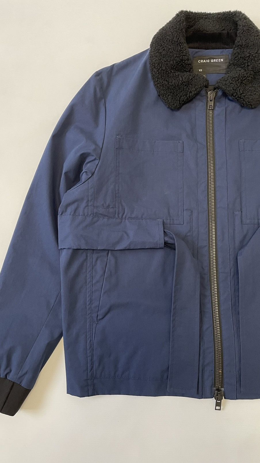 Craig Green Sherpa Collar Utility Work Jacket Size US S / EU 44-46 / 1 - 6 Thumbnail