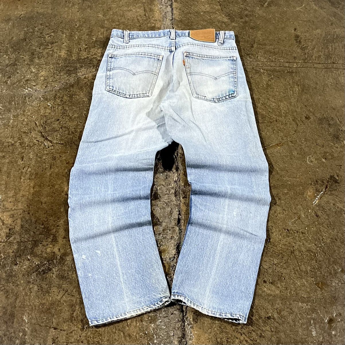 Levi's × Vintage Crazy Vintage Levi's Faded Light Wash Essential Jeans Size US 31 - 1 Thumbnail