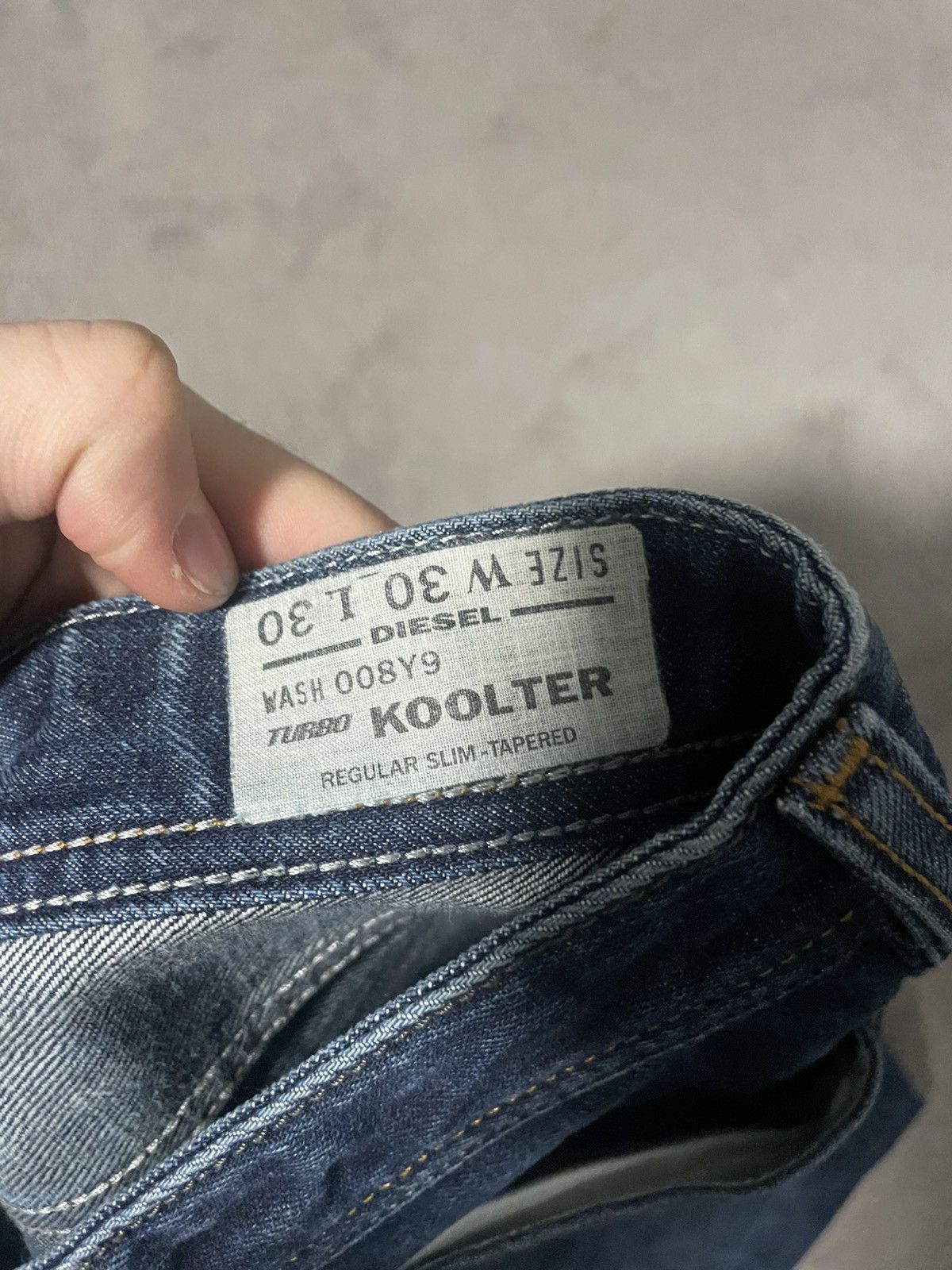 Diesel Diesel Turbo Koolter Jeans Size US 30 / EU 46 - 3 Thumbnail