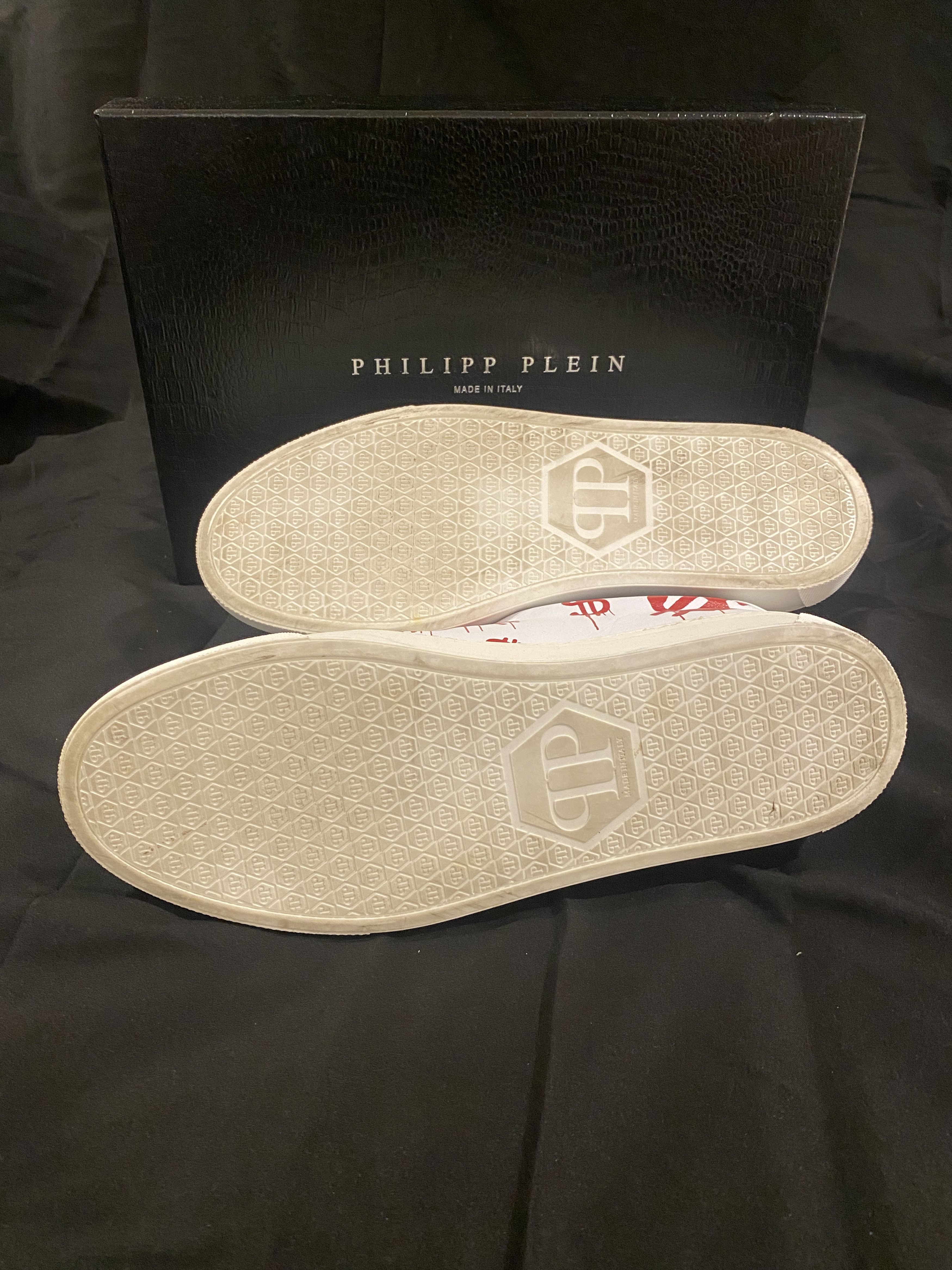 Philipp Plein Phillipp Plein Alec Five Low-Top White Sneakers Size US 11 / EU 44 - 4 Thumbnail