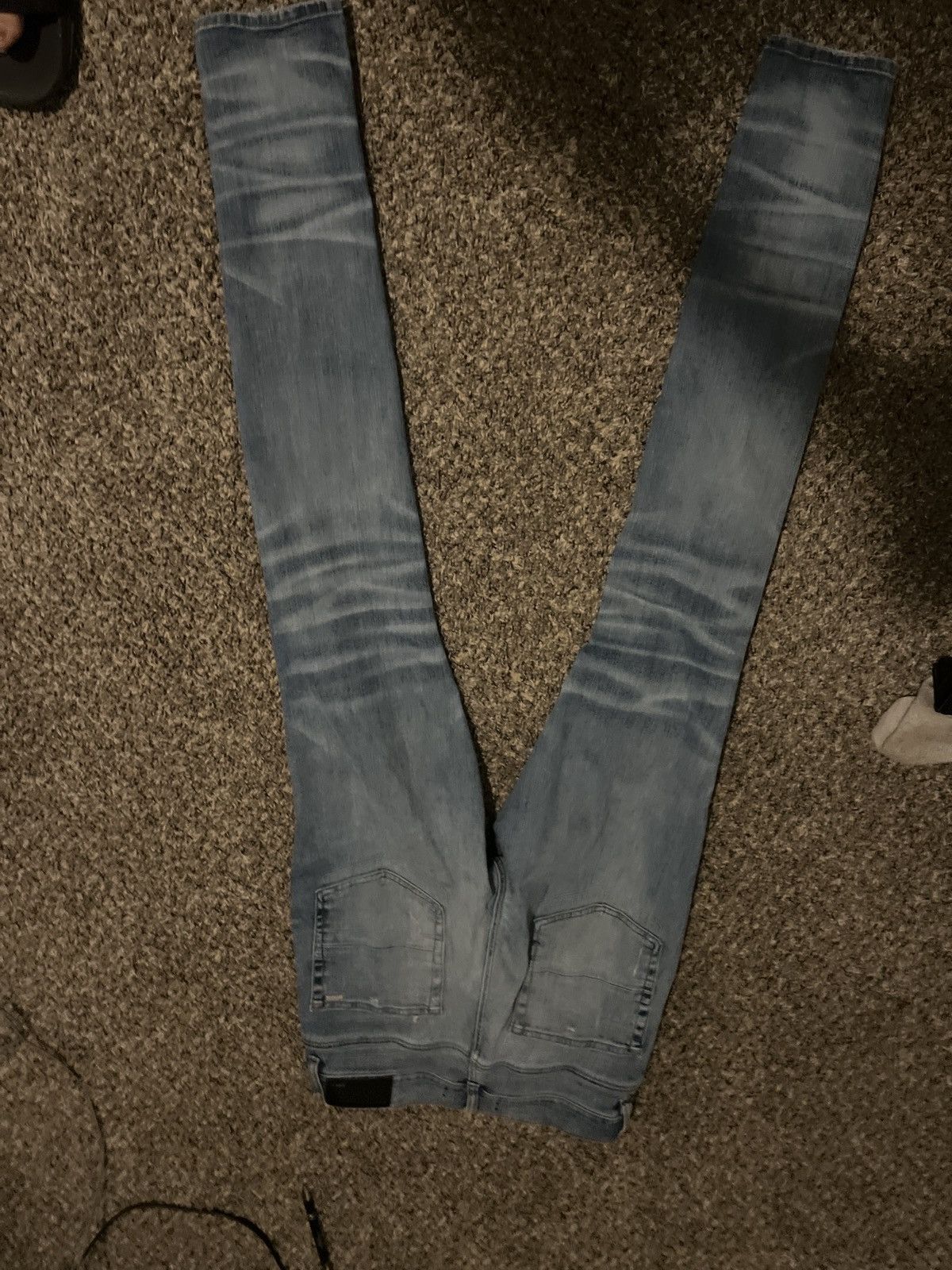 Amiri blue amiri jeans Size US 30 / EU 46 - 3 Thumbnail