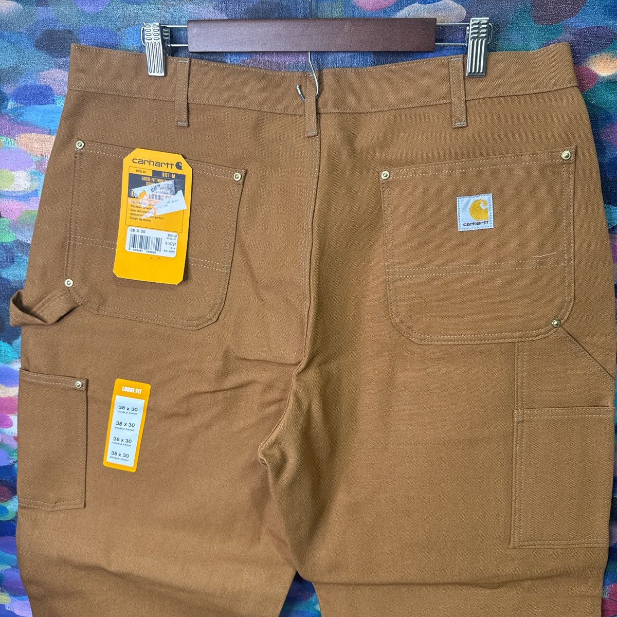 Carhartt Carhartt Brown double knee carpenter pants Size US 38 / EU 54 - 6 Thumbnail