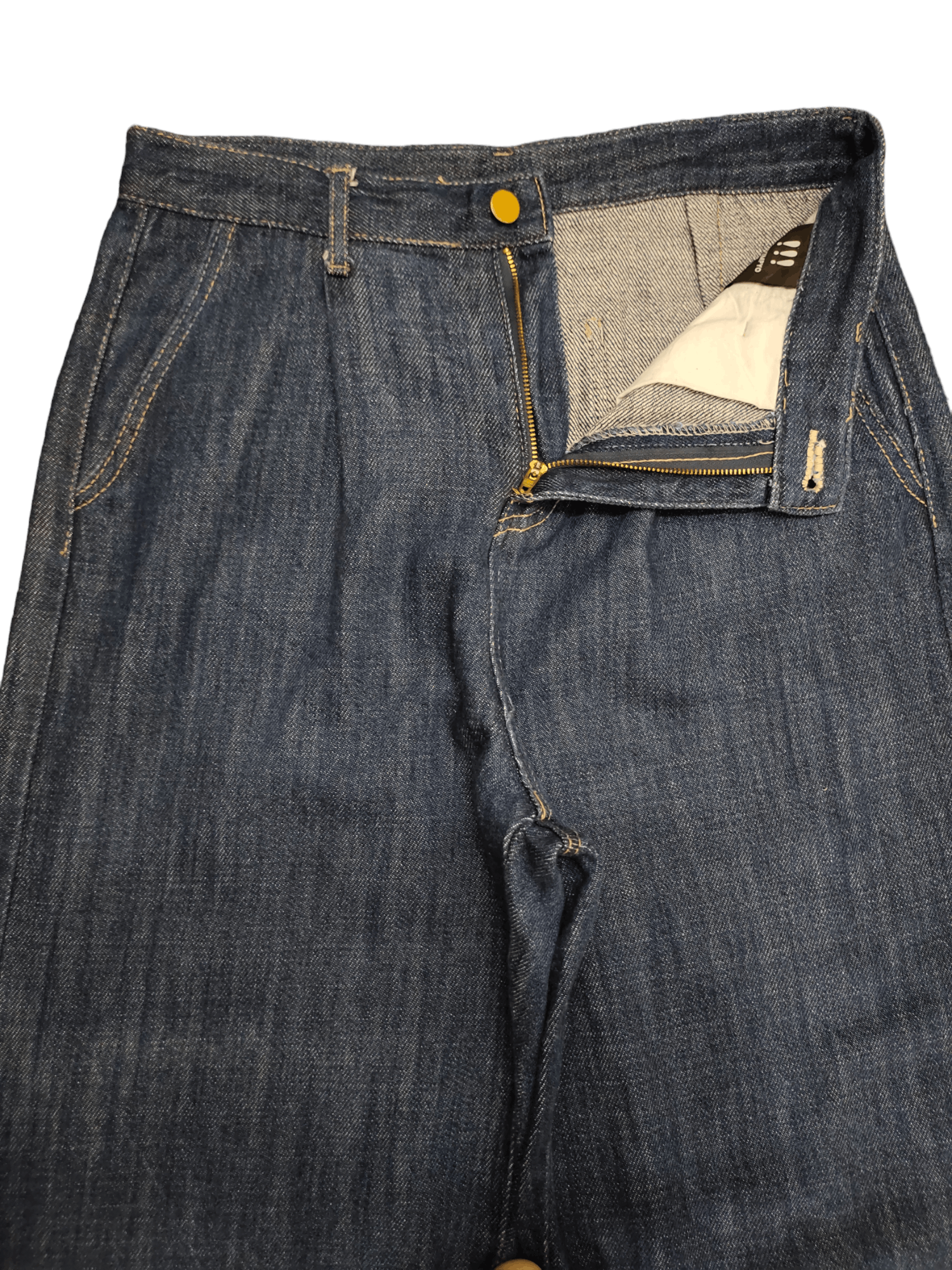 Comme des Garcons × Undercover Baggy Jeans Neukkimpyo Wide Leg Denim Y2k Jnco Streetwear Size US 30 / EU 46 - 9 Thumbnail