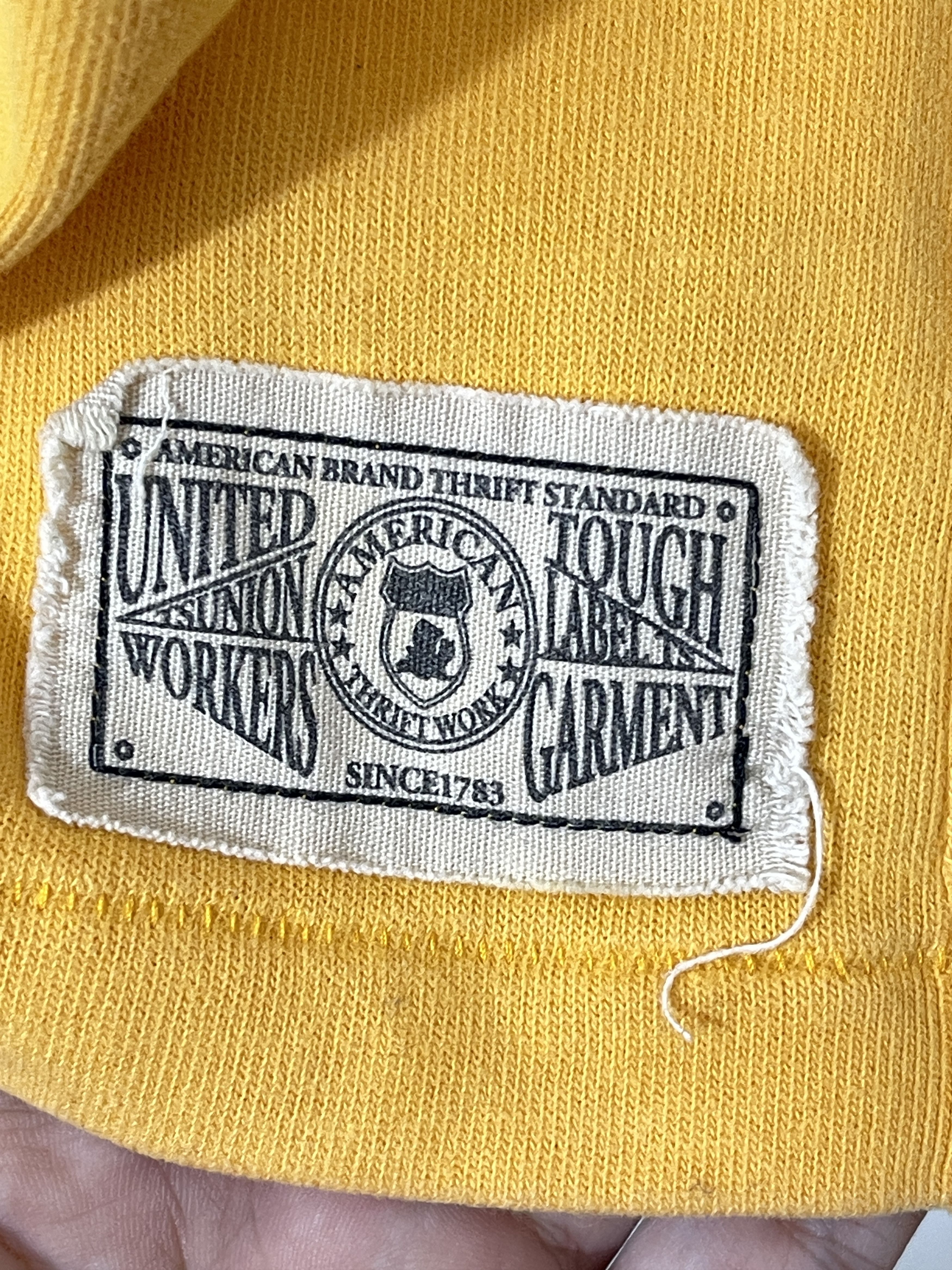 Vintage Thrift Standard Made Farmer Union 90s Tshirt Size US L / EU 52-54 / 3 - 2 Thumbnail