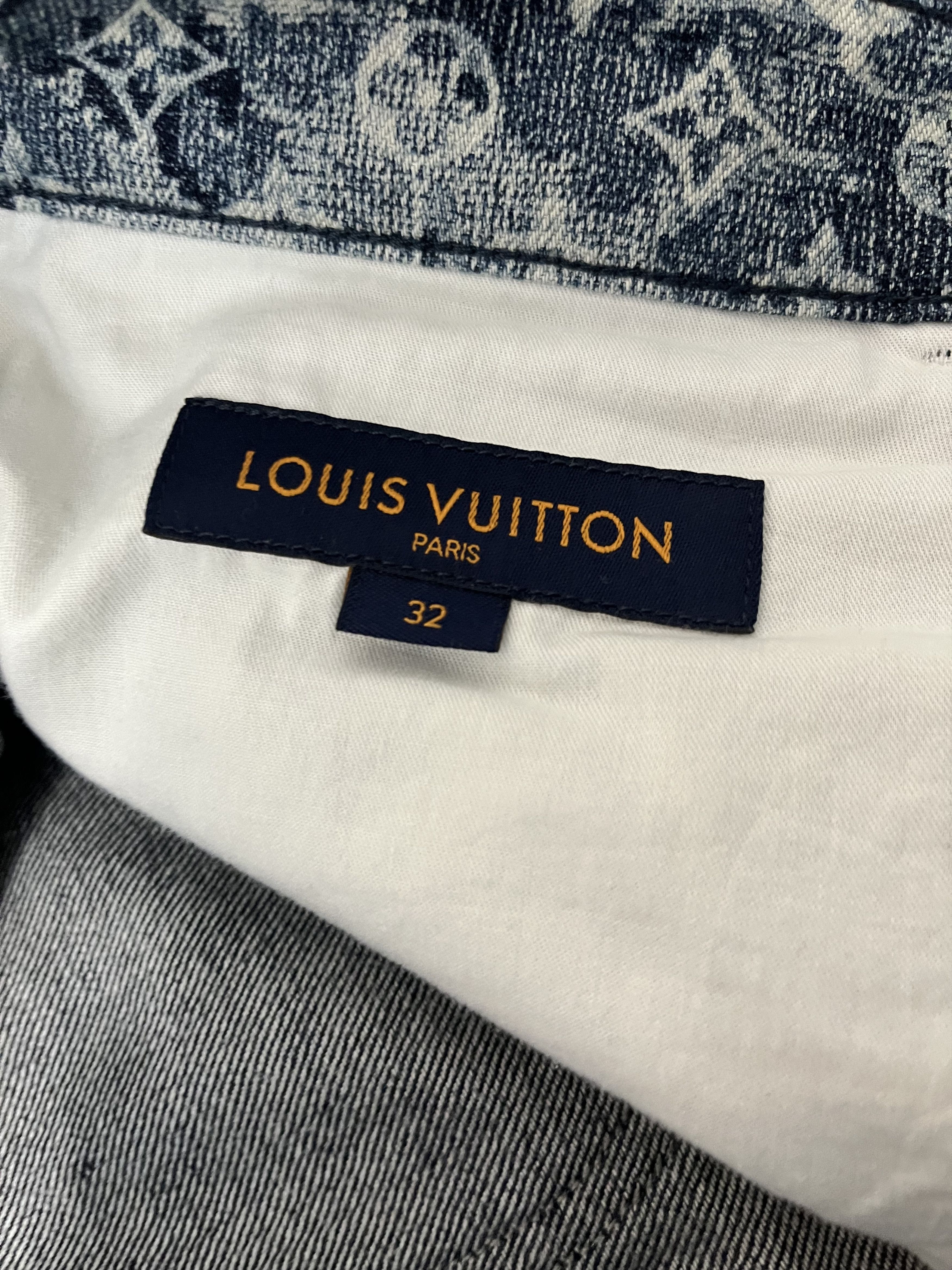 Louis Vuitton Louis Vuitton Virgil Abloh Tapestry Denim Jeans Size 32 Size US 32 / EU 48 - 4 Thumbnail