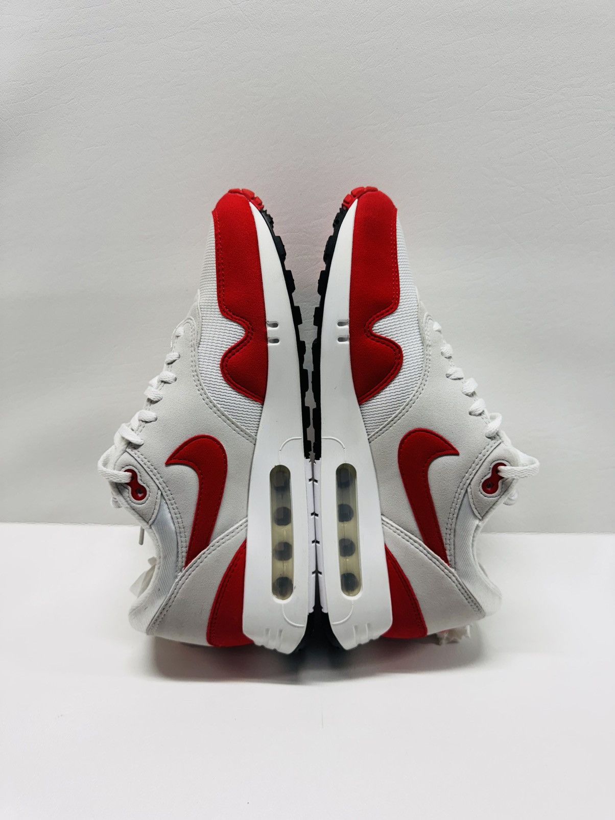 Nike Nike Air Max 1 ‘86 OG Big Bubble University Red/White/Grey Size US 9.5 / EU 42-43 - 3 Thumbnail