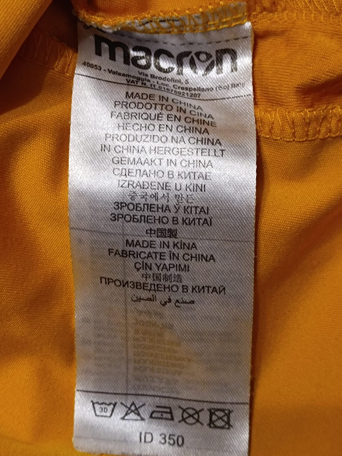Macron Motherwell F.C. football sports shirt Size US XS / EU 42 / 0 - 7 Thumbnail
