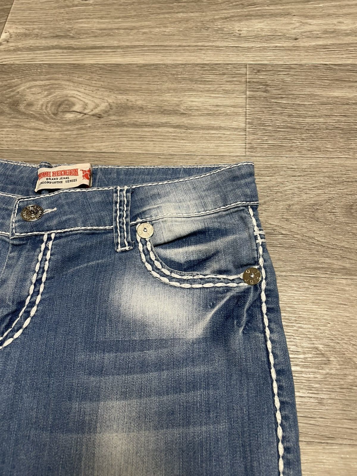 True Religion Vintage True Religion Blue Skinny Fit Jeans Y2K Size US 31 - 8 Thumbnail