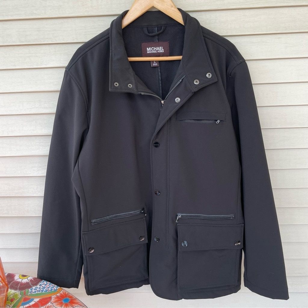 Michael Kors Michael Michael Kors Black Jacket Size L Size US L / EU 52-54 / 3 - 1 Thumbnail