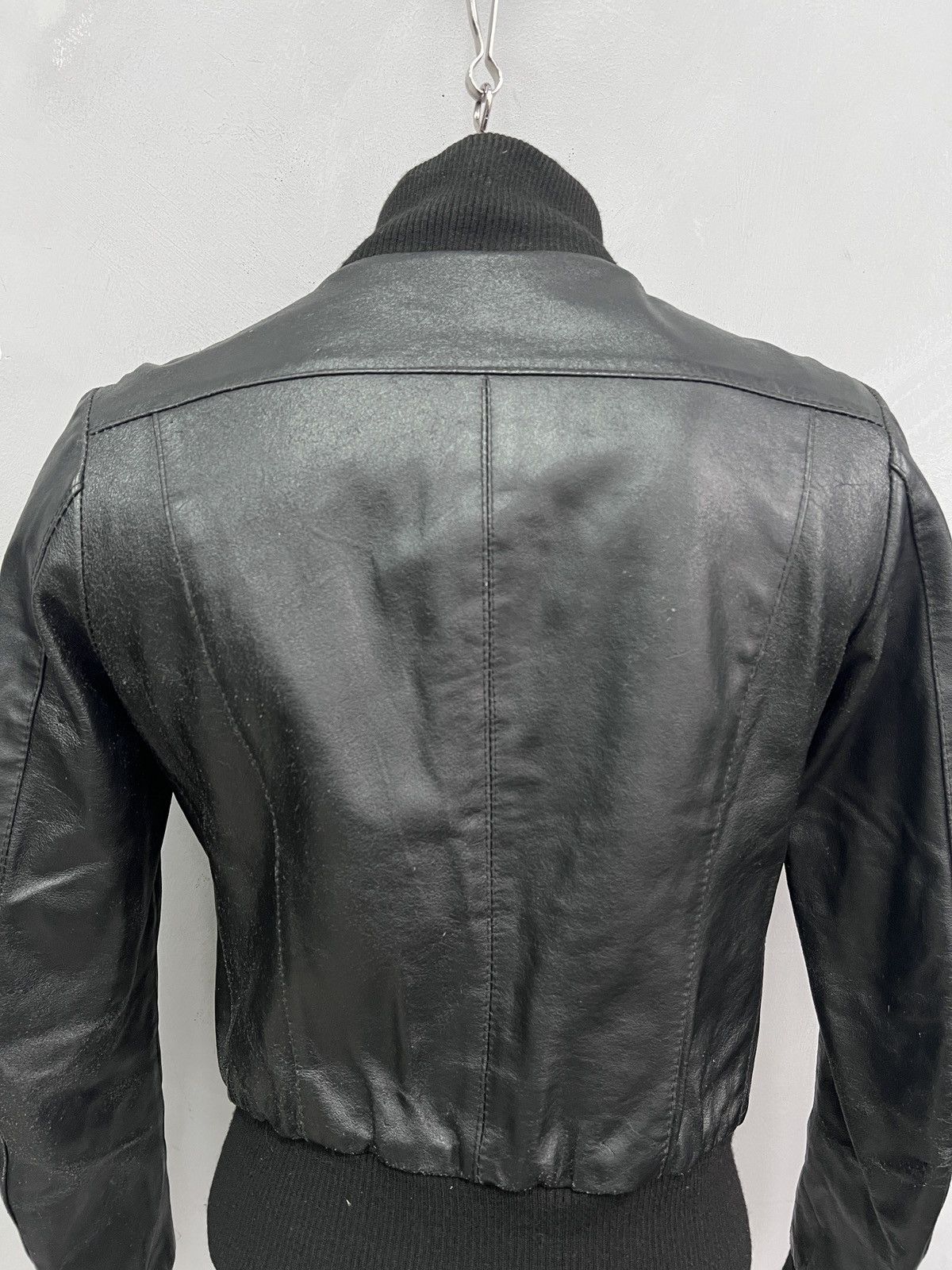 Diesel Opium leather bomber diesel style avant garde y2k Size M / US 6-8 / IT 42-44 - 8 Thumbnail