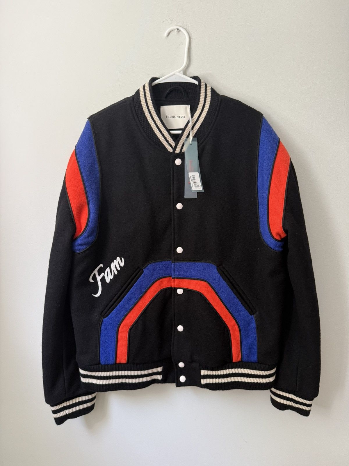 Filling Pieces Filing Pieces Wool Varsity Jacket Size US XL / EU 56 / 4 - 1 Thumbnail