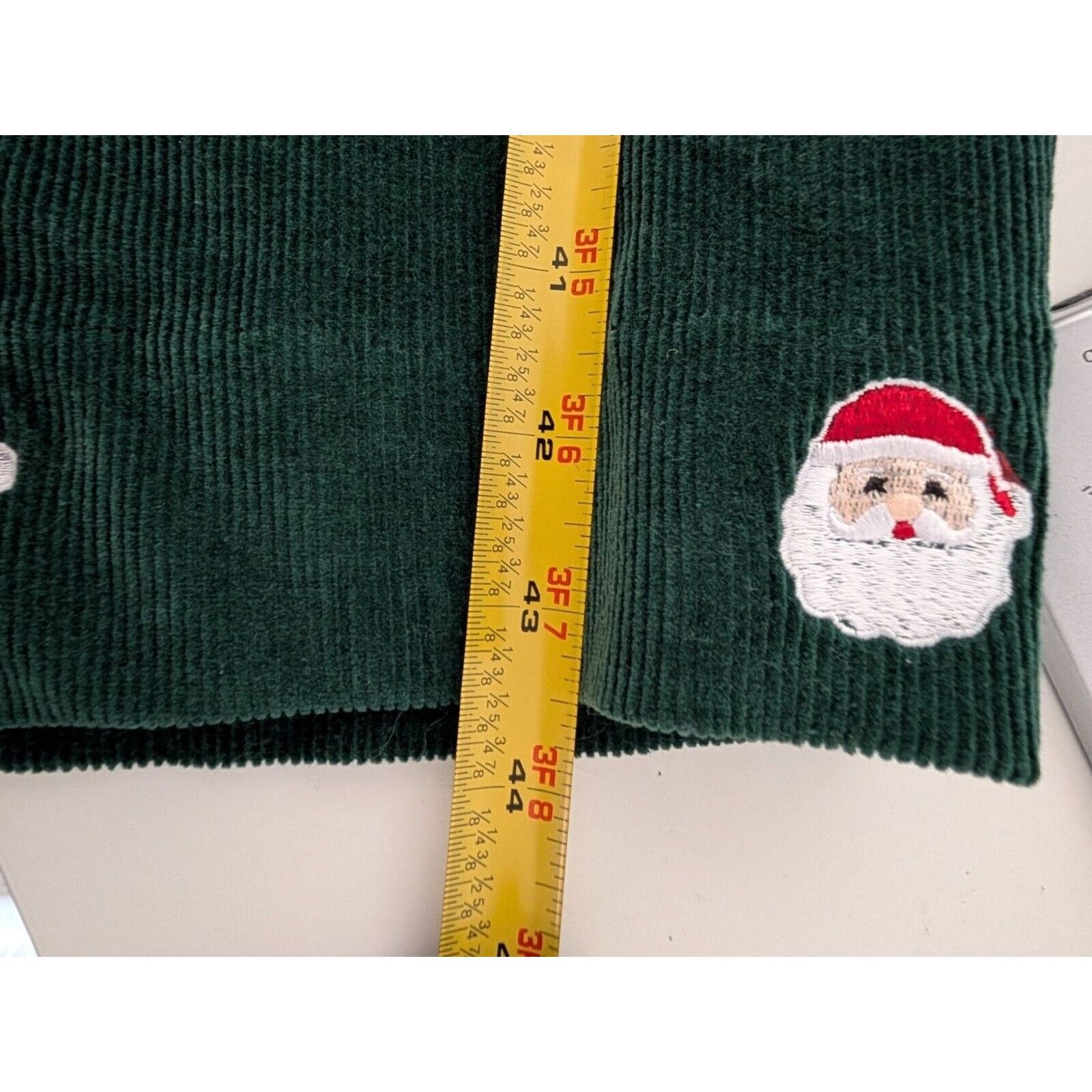 Designer Castaway Nantucket Corduroy Embroidered Santa Pants Mens 36 Size US 36 / EU 52 - 12 Thumbnail