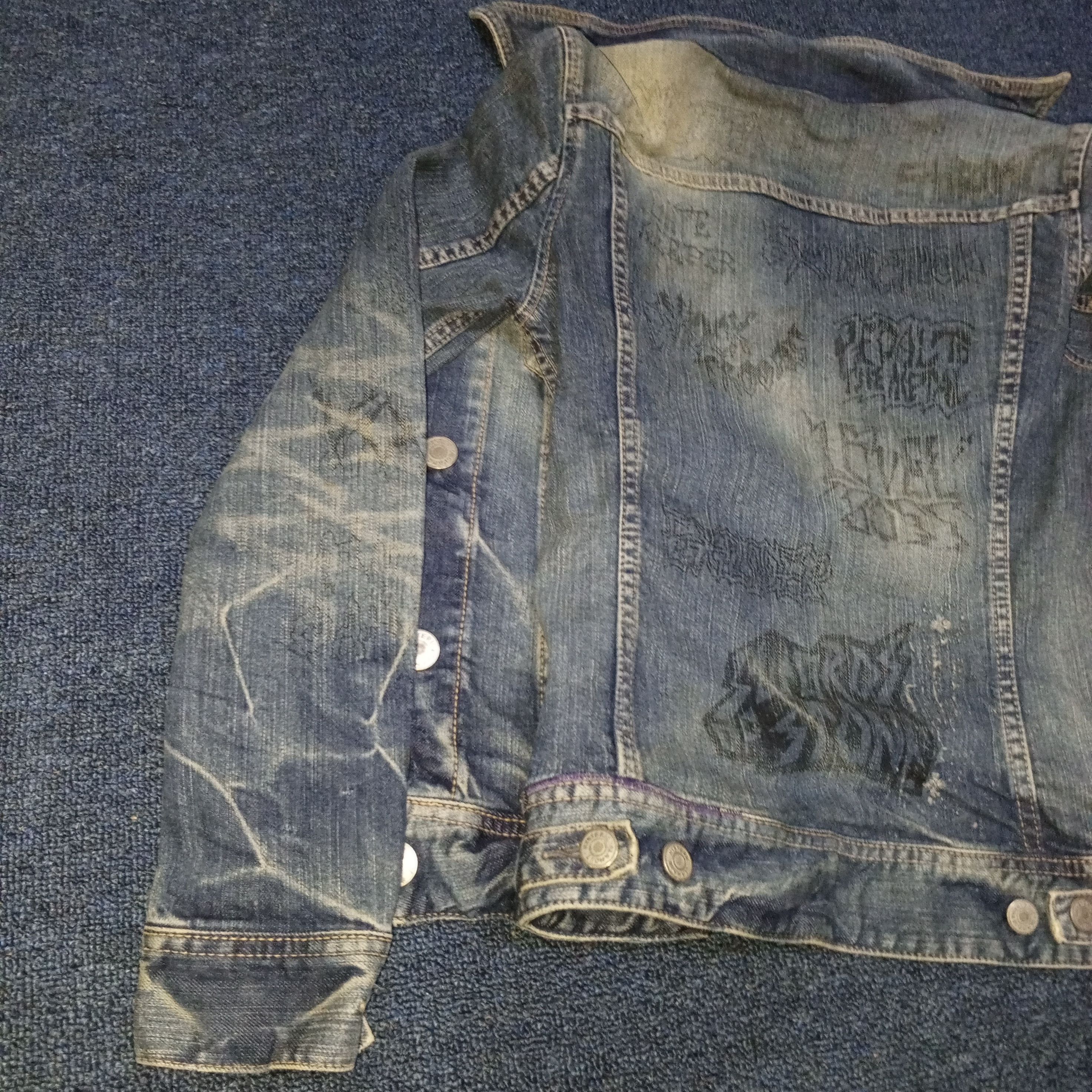 Hysteric Glamour DENIM JACKET HYSTERIC GLAMOUR Size XXS / US 00 / IT 34 - 2 Thumbnail