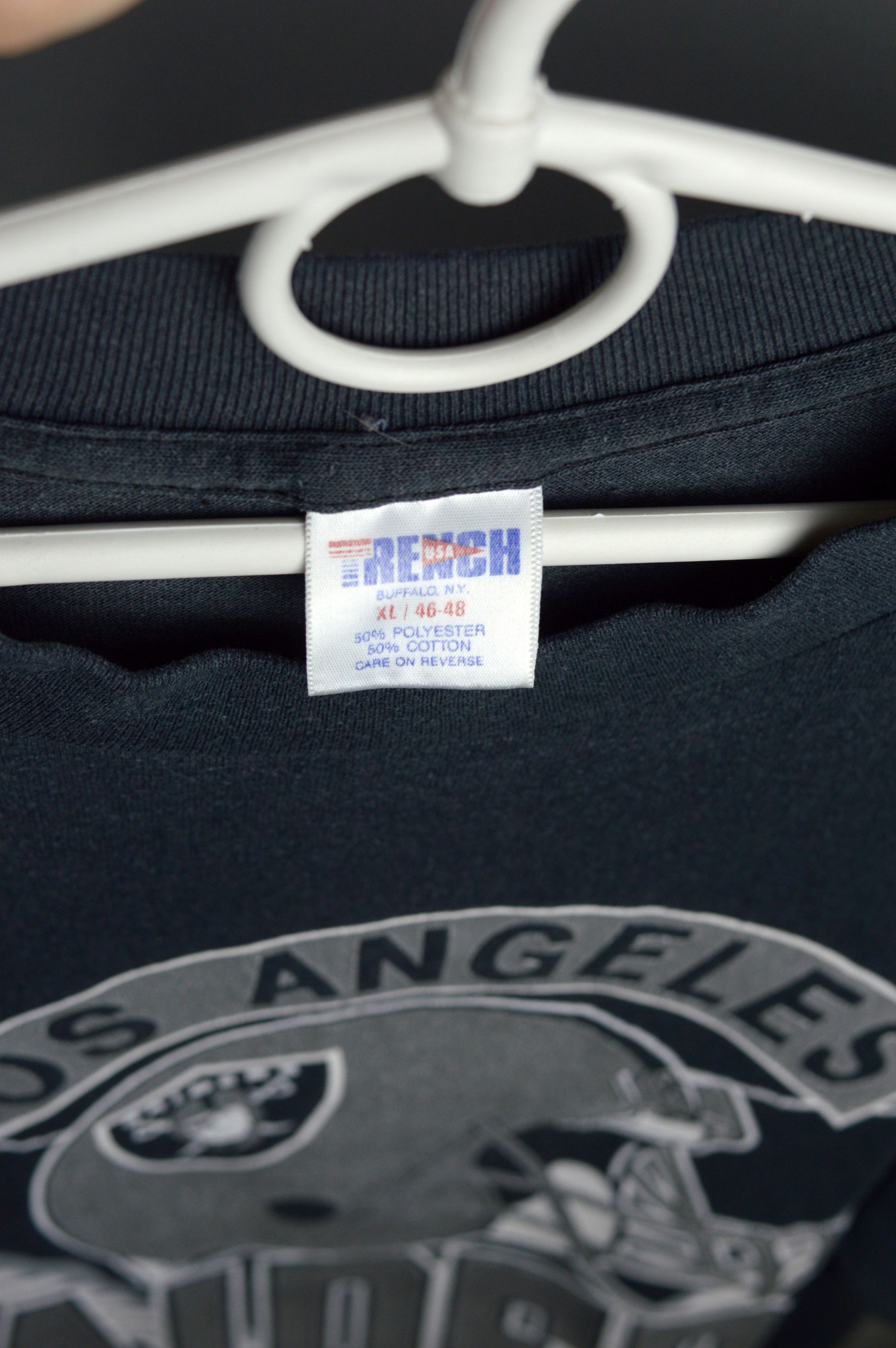Vintage Vintage Los Angeles Raiders 90s t shirt Size US XL / EU 56 / 4 - 4 Thumbnail