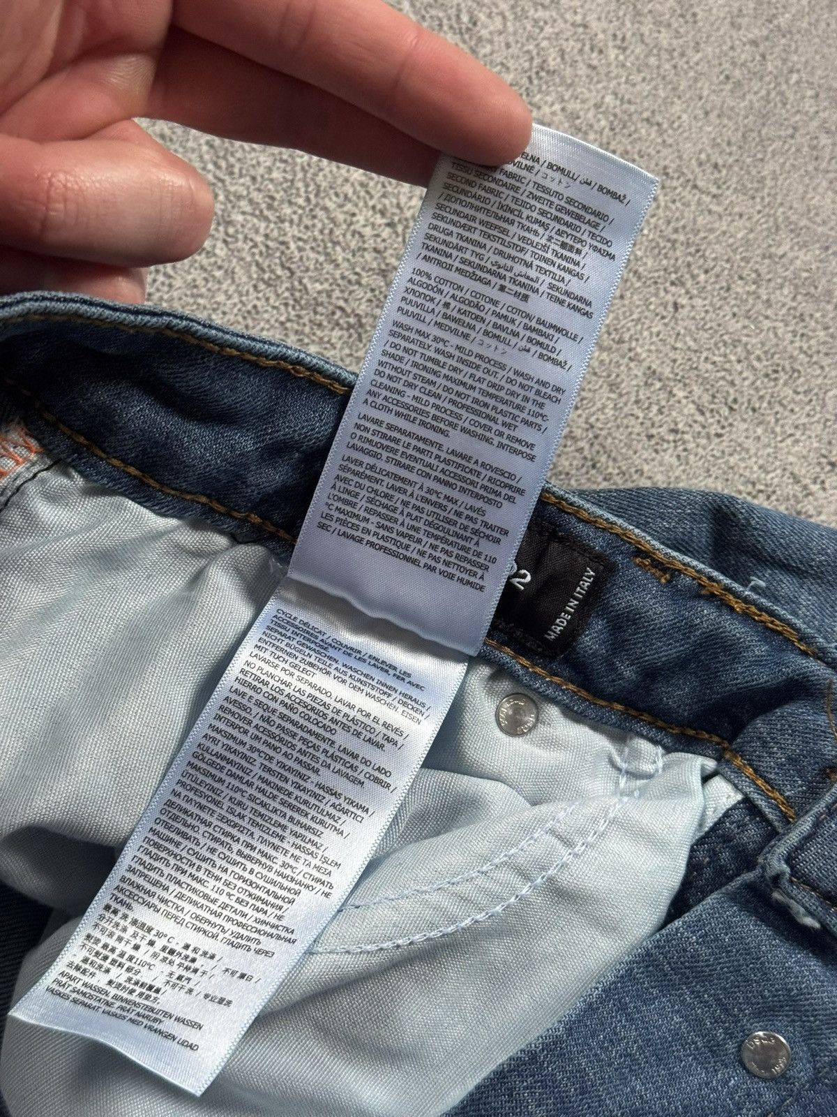 Dsquared2 Dsquared2 48size distressed denim pants trousers jeans Y2K Size US 34 / EU 50 - 8 Thumbnail