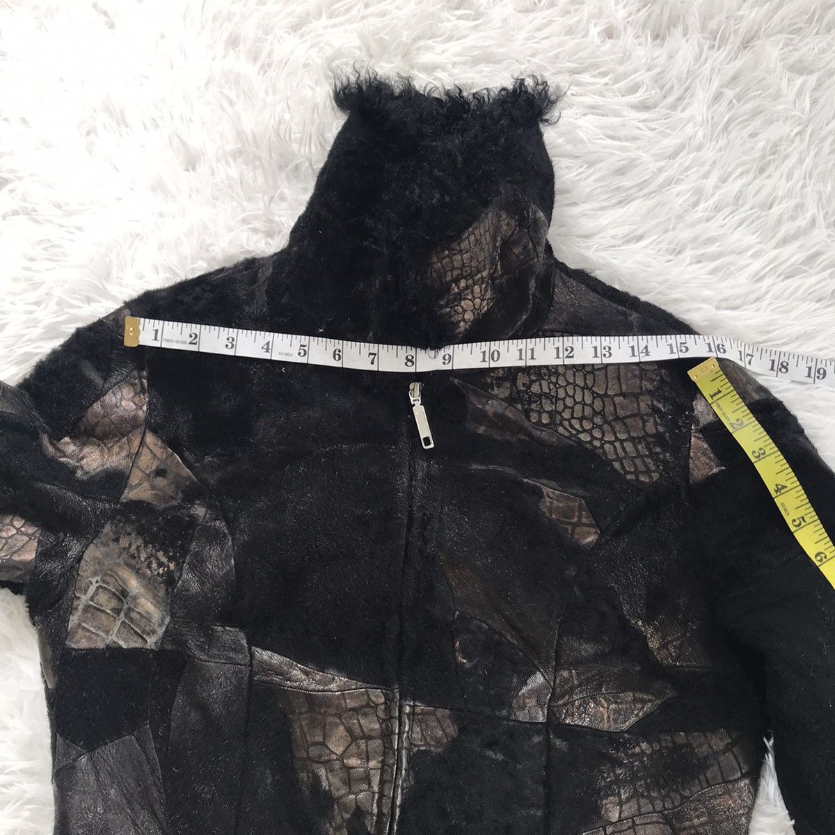 Japanese Brand Etoile Selection rare design patches leather jacket Size S / US 4 / IT 40 - 8 Thumbnail