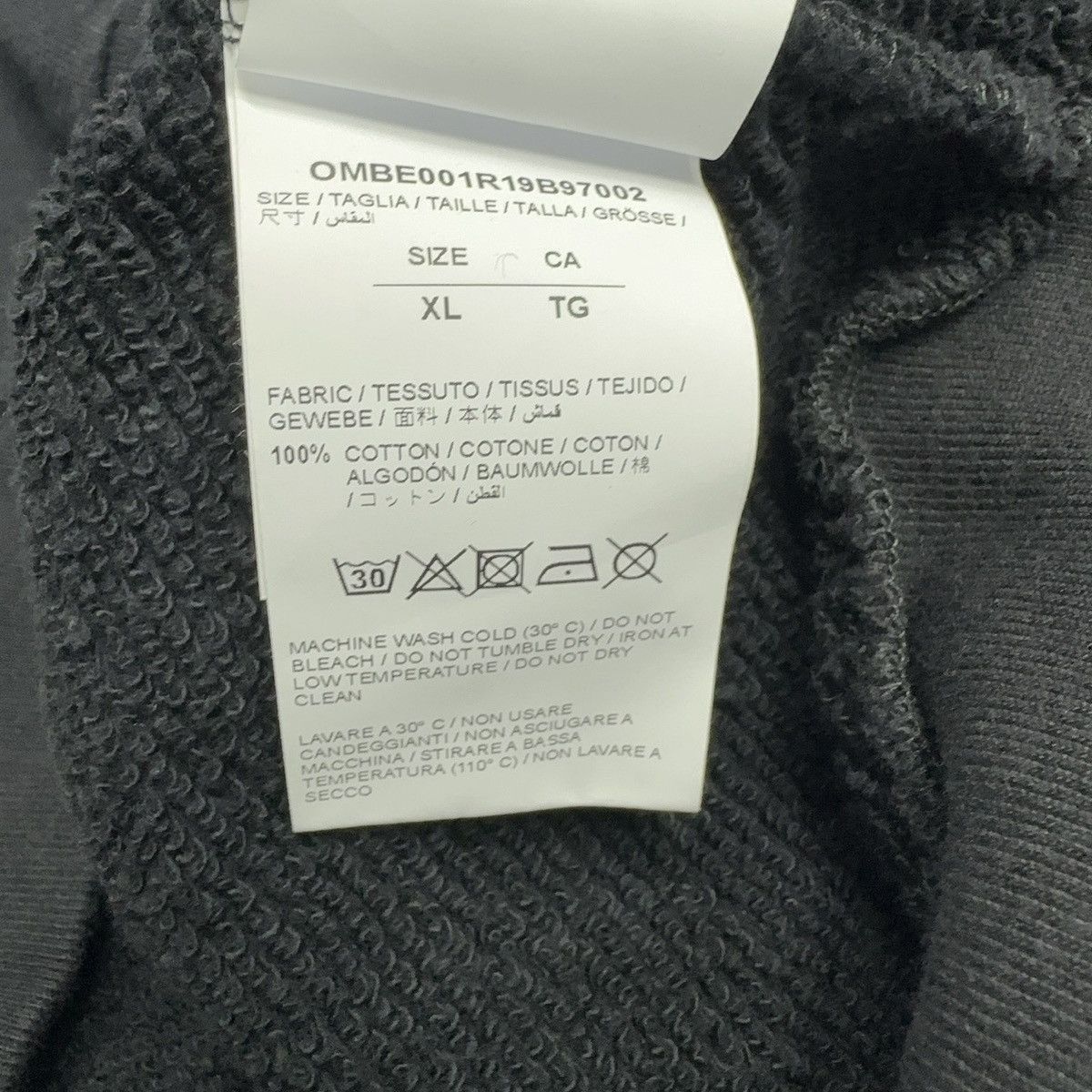 Off-White OFF-WHITE 19SS IMPRESSIONISM ZIP HOODIE Size US XL / EU 56 / 4 - 6 Thumbnail