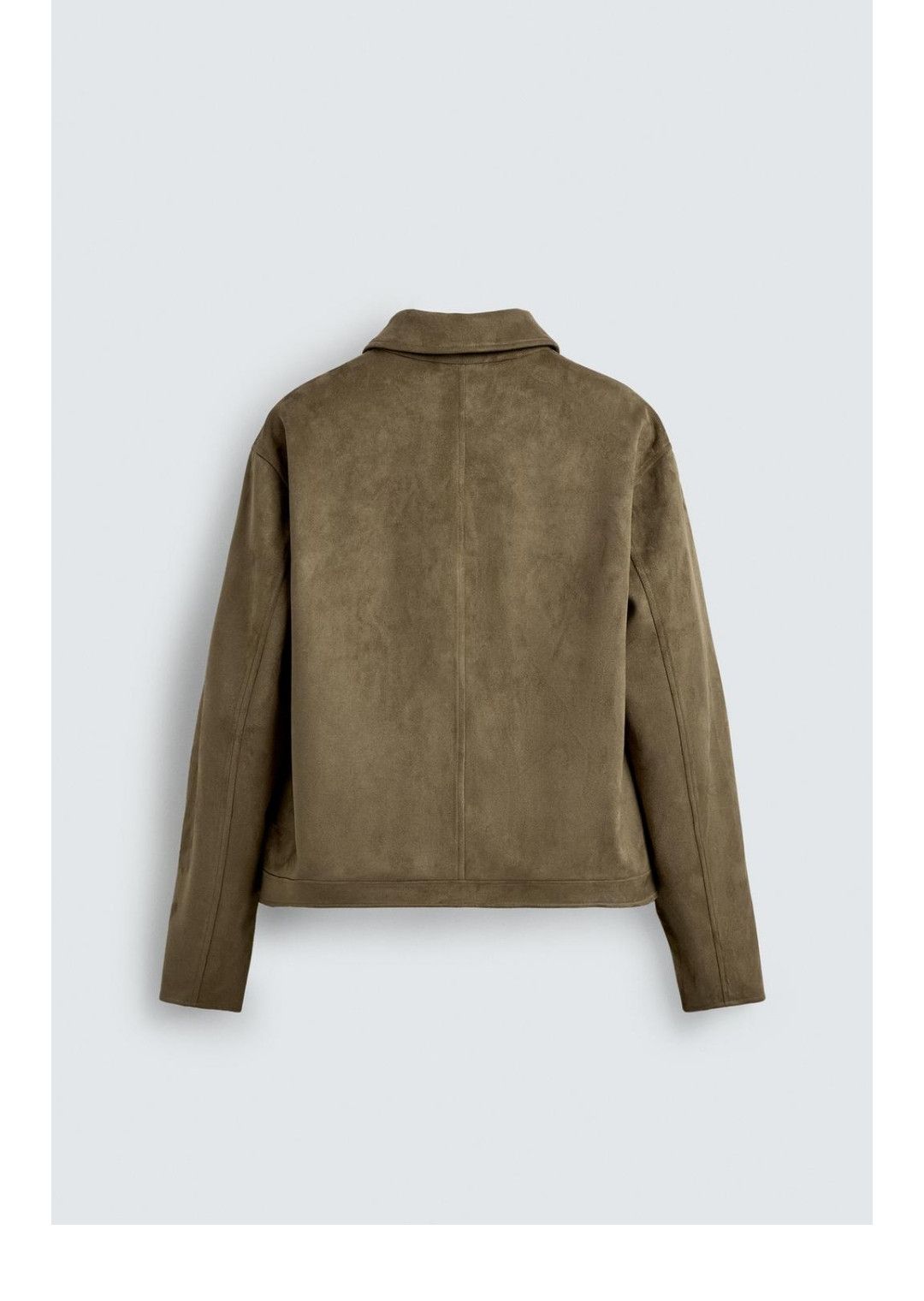 Zara Zara brown faux suede jacket size man medium Size US M / EU 48-50 / 2 - 2 Thumbnail