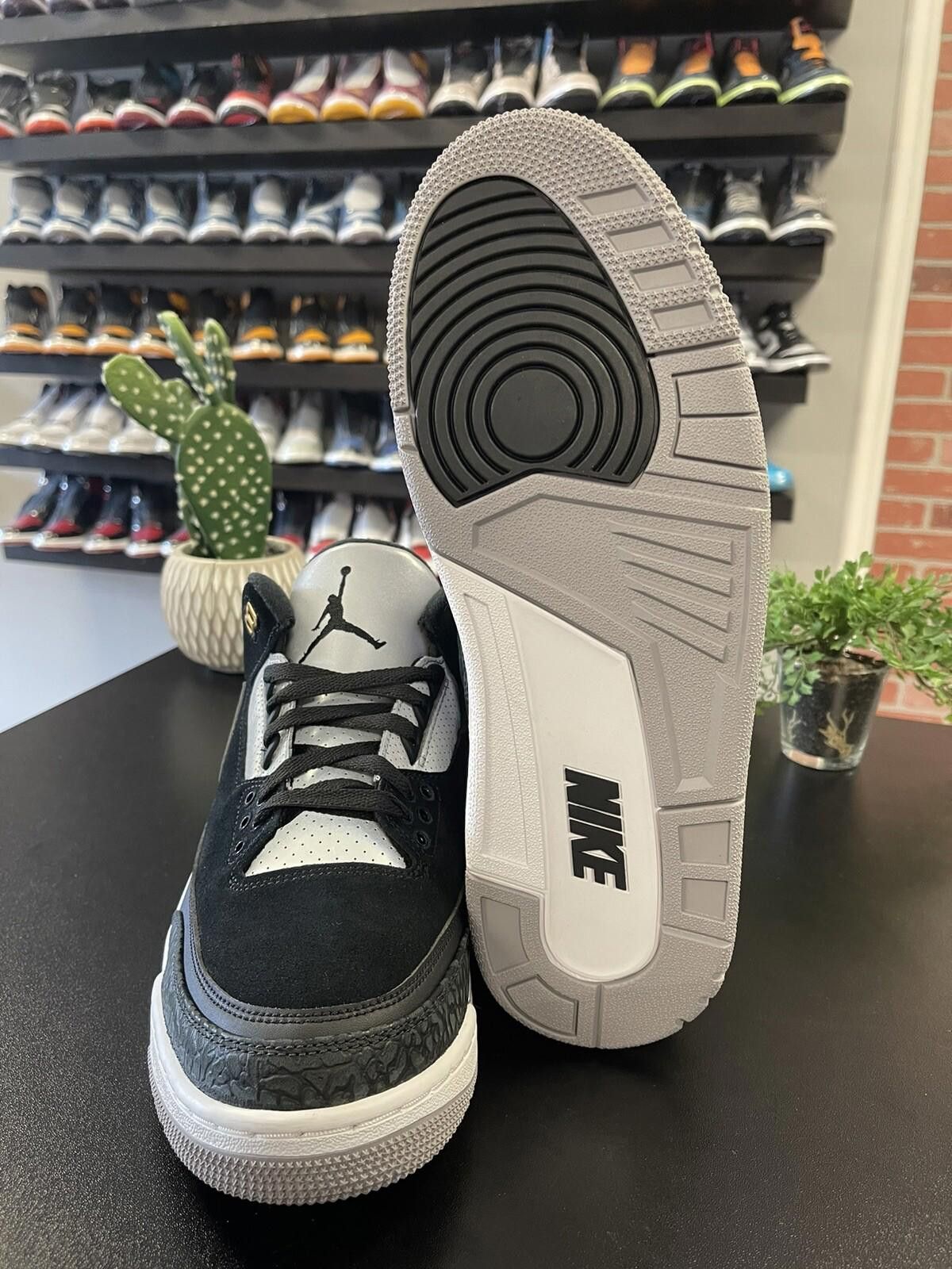 Jordan Brand Size 11.5 - Air Jordan 3 Retro Tinker Hatfield Black Cement Size US 11.5 / EU 44-45 - 10 Thumbnail