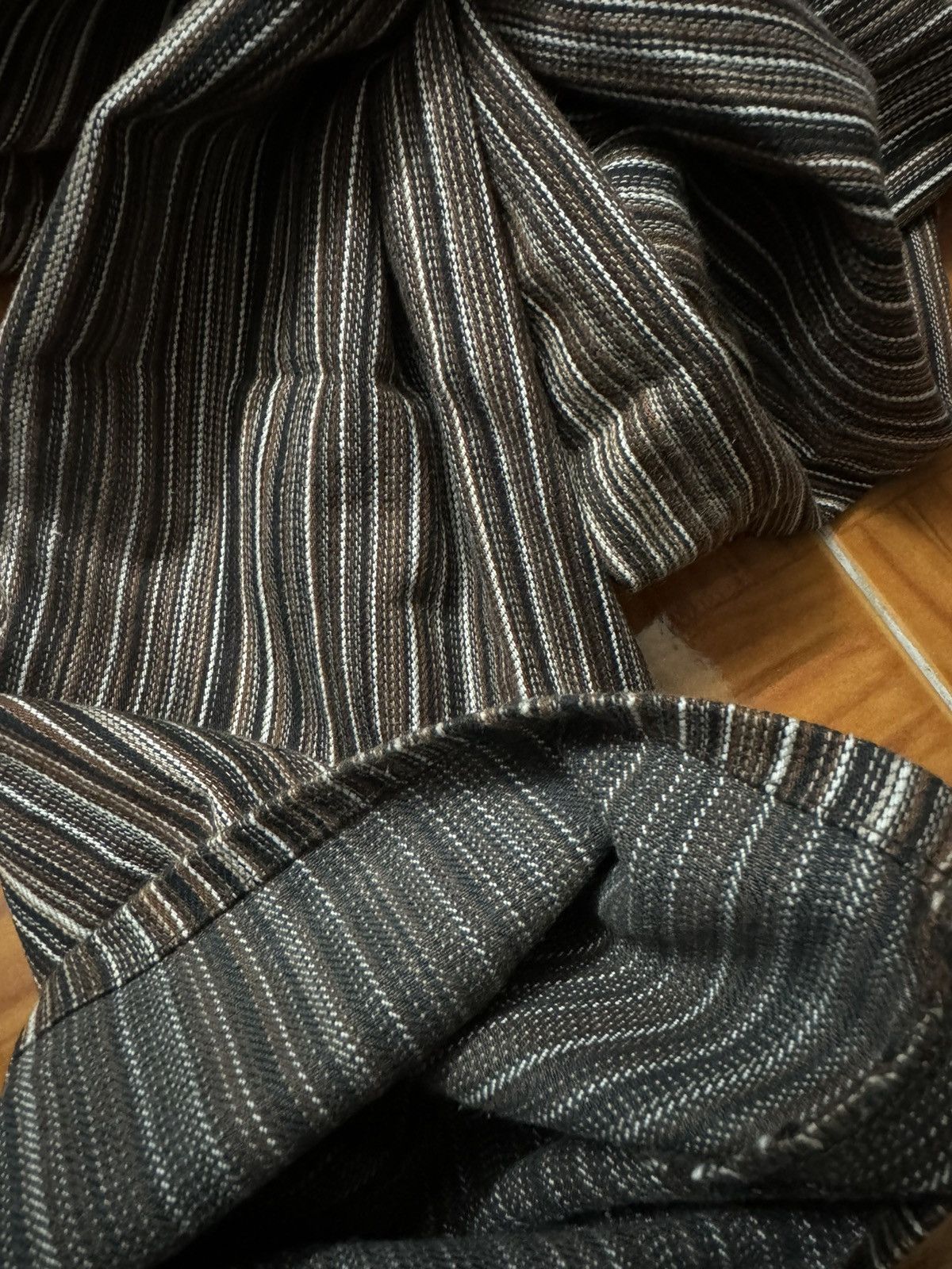Japanese Brand JAPANESE BIG SMITH VERTICAL STRIPED PANTS MADE IN JAPAN Size US 32 / EU 48 - 16 Thumbnail