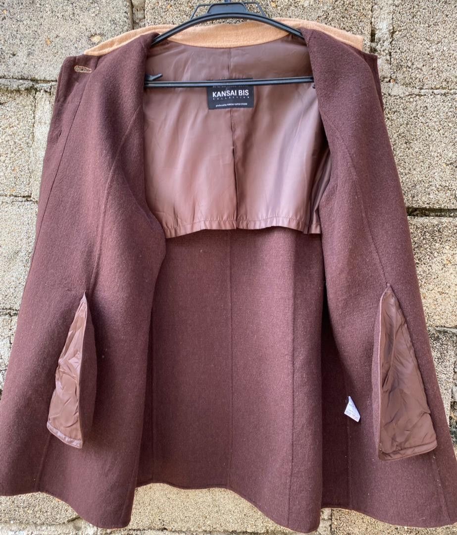 Kansai Yamamoto KANSAI BIS WOMENS WOOL BUTTON JACKET Size L / US 10 / IT 46 - 5 Thumbnail