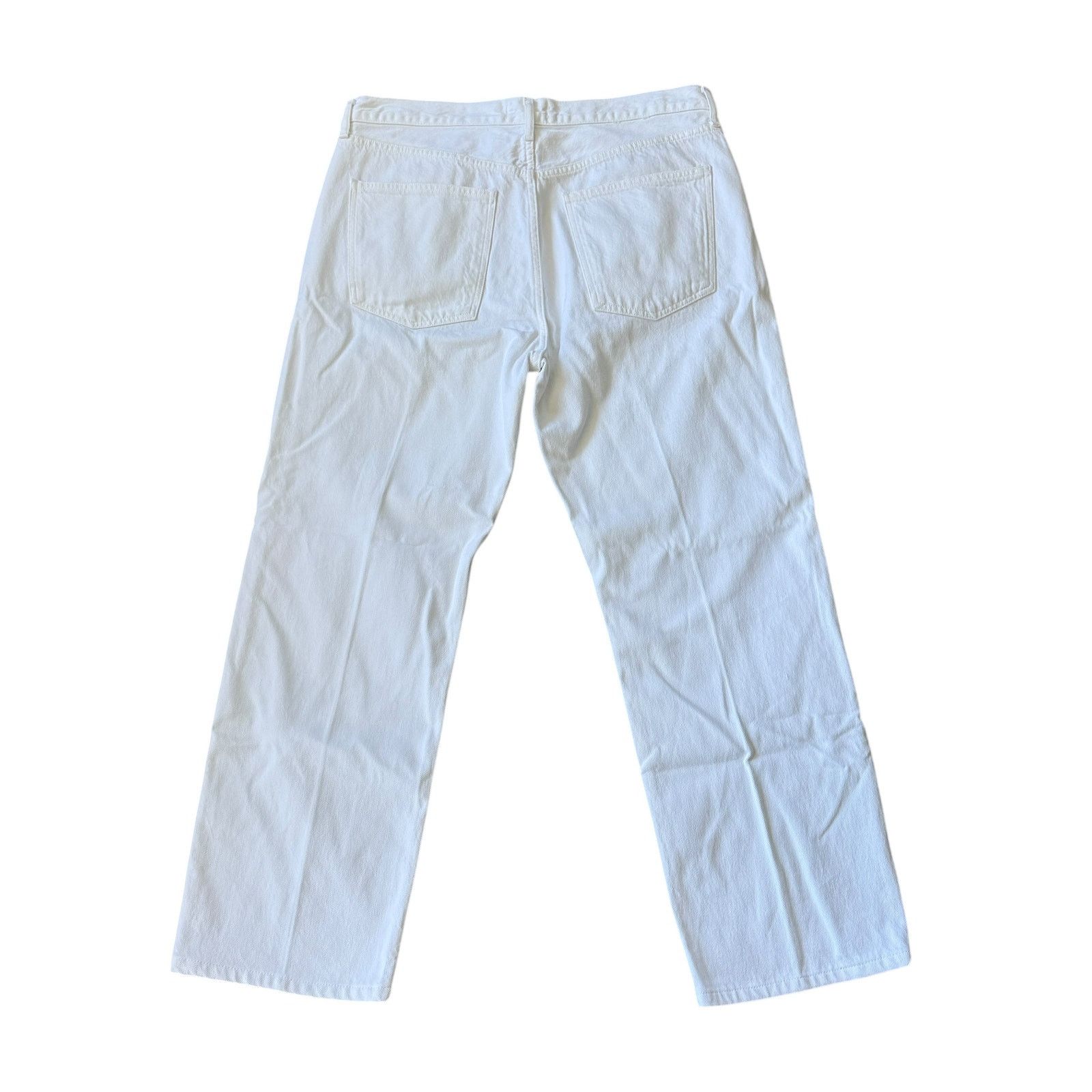 Agolde AGOLDE Fran Low Slung Straight Jean Milkshake White Size 30" / US 8 / IT 44 - 3 Thumbnail