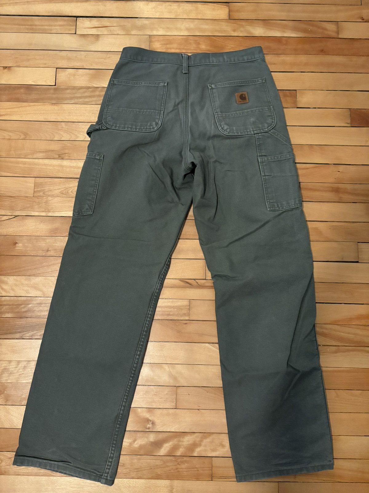 Carhartt Carhartt loose fit khaki carpenter pants Size US 30 / EU 46 - 2 Thumbnail