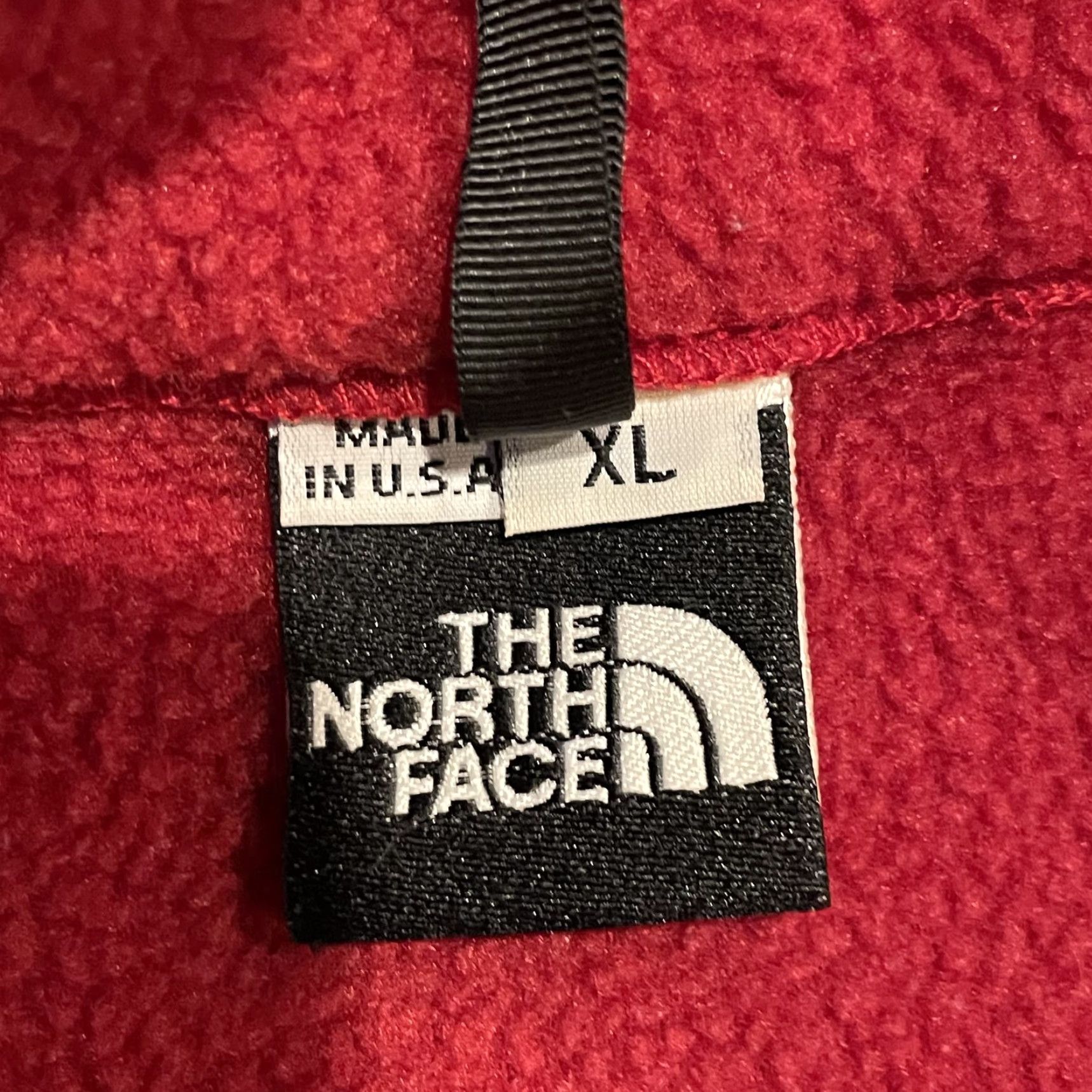 The North Face VINTAGE The North Face Mens XL Red 90s Fleece Half Zip Pullover Outdoor Hiking Casual Shirt Size US XL / EU 56 / 4 - 7 Thumbnail