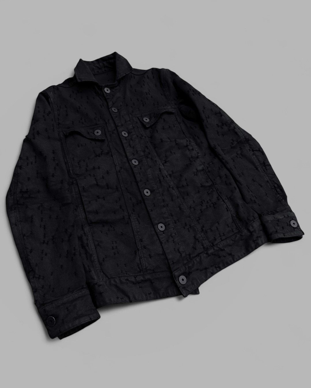 Boris Bidjan Saberi Boris Bidjan Saberi Waxed Distressed Jacket Size US S / EU 44-46 / 1 - 19 Thumbnail