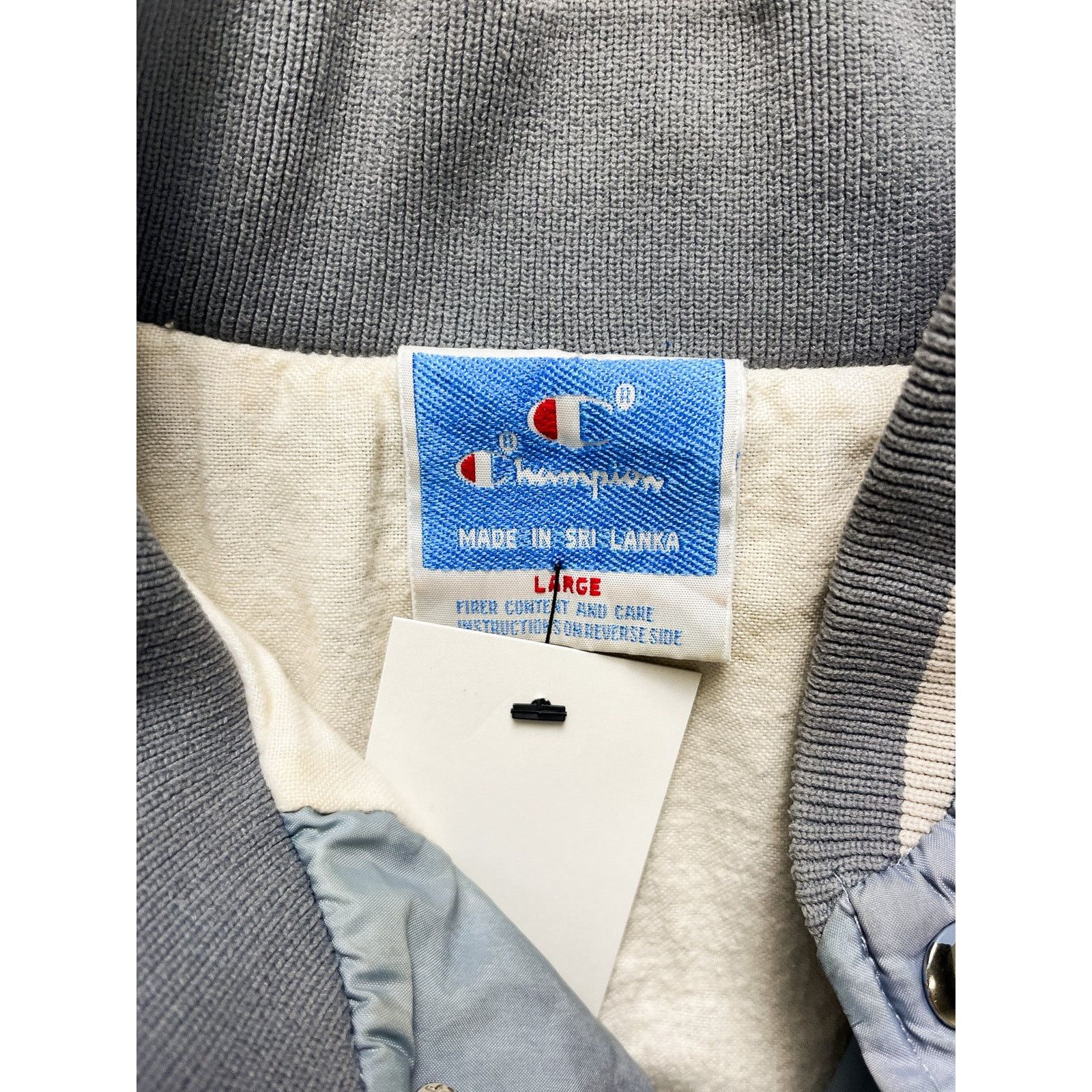 Champion Vintage 90s Champion Blue Windbreaker - Men's Large Size US L / EU 52-54 / 3 - 3 Thumbnail