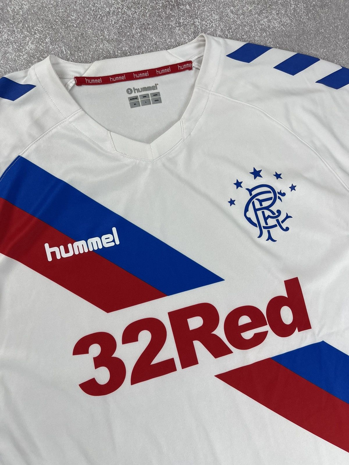 Vintage Glasgow Rangers Away 18/19 Home Football Shirt Soccer Jersey Size US L / EU 52-54 / 3 - 5 Thumbnail