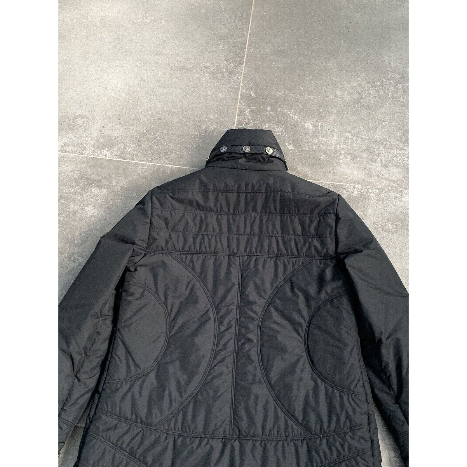 Versace Jeans Couture Women's VERSACE Medusa LEATHER TRIM Long Parka Jacket Coat M Size M / US 6-8 / IT 42-44 - 18 Thumbnail